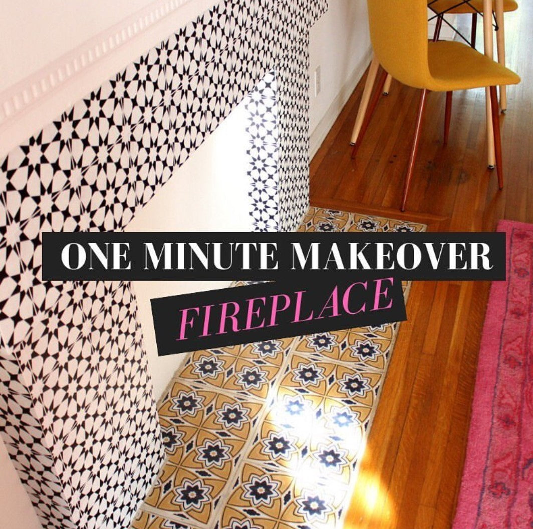 DIY Fireplace Makeover