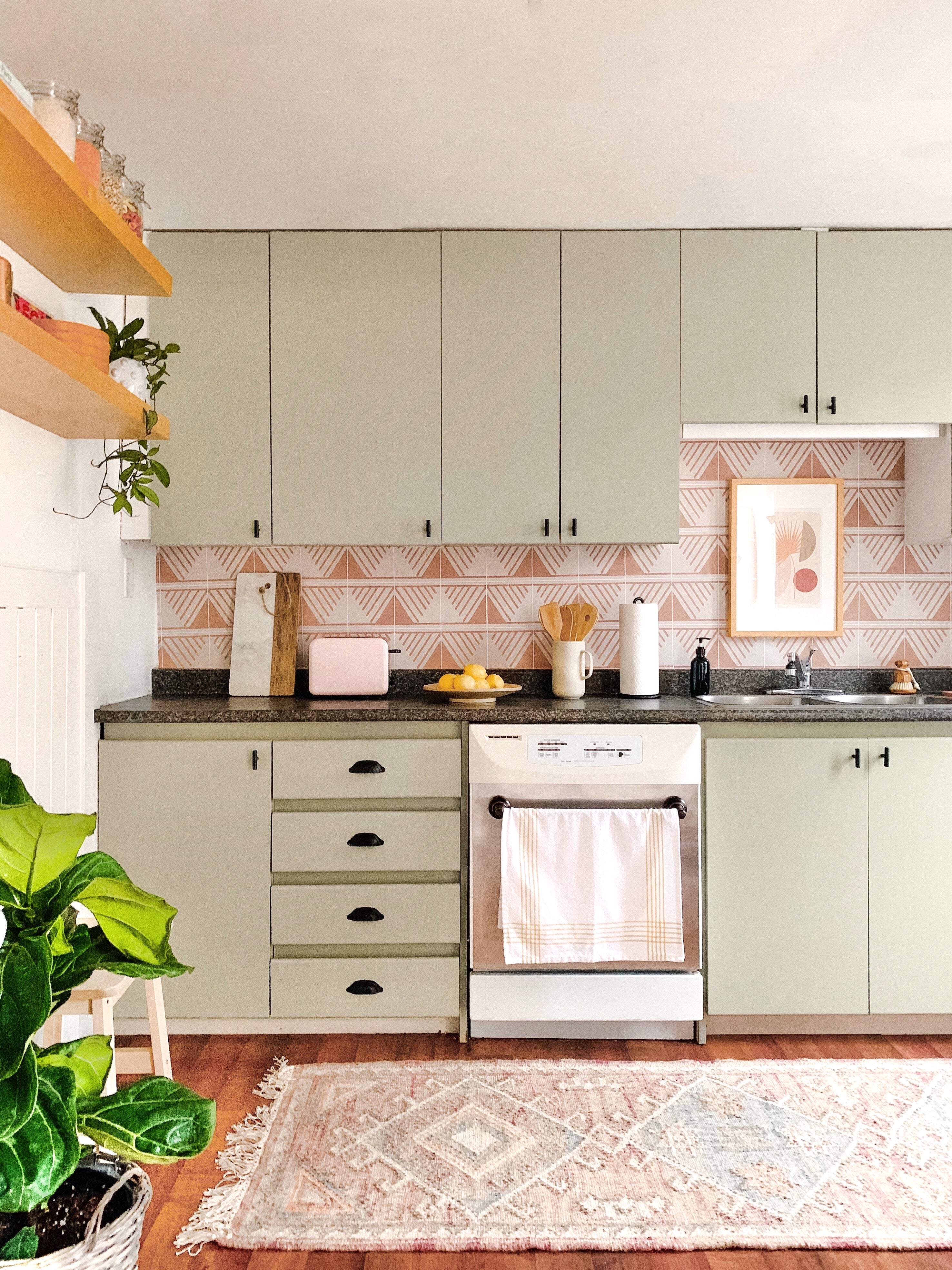 Rental Kitchen Shaman Makeover