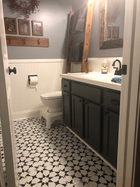 How To: Make Your Floors Last Longer By Sealing In Tile Stickers