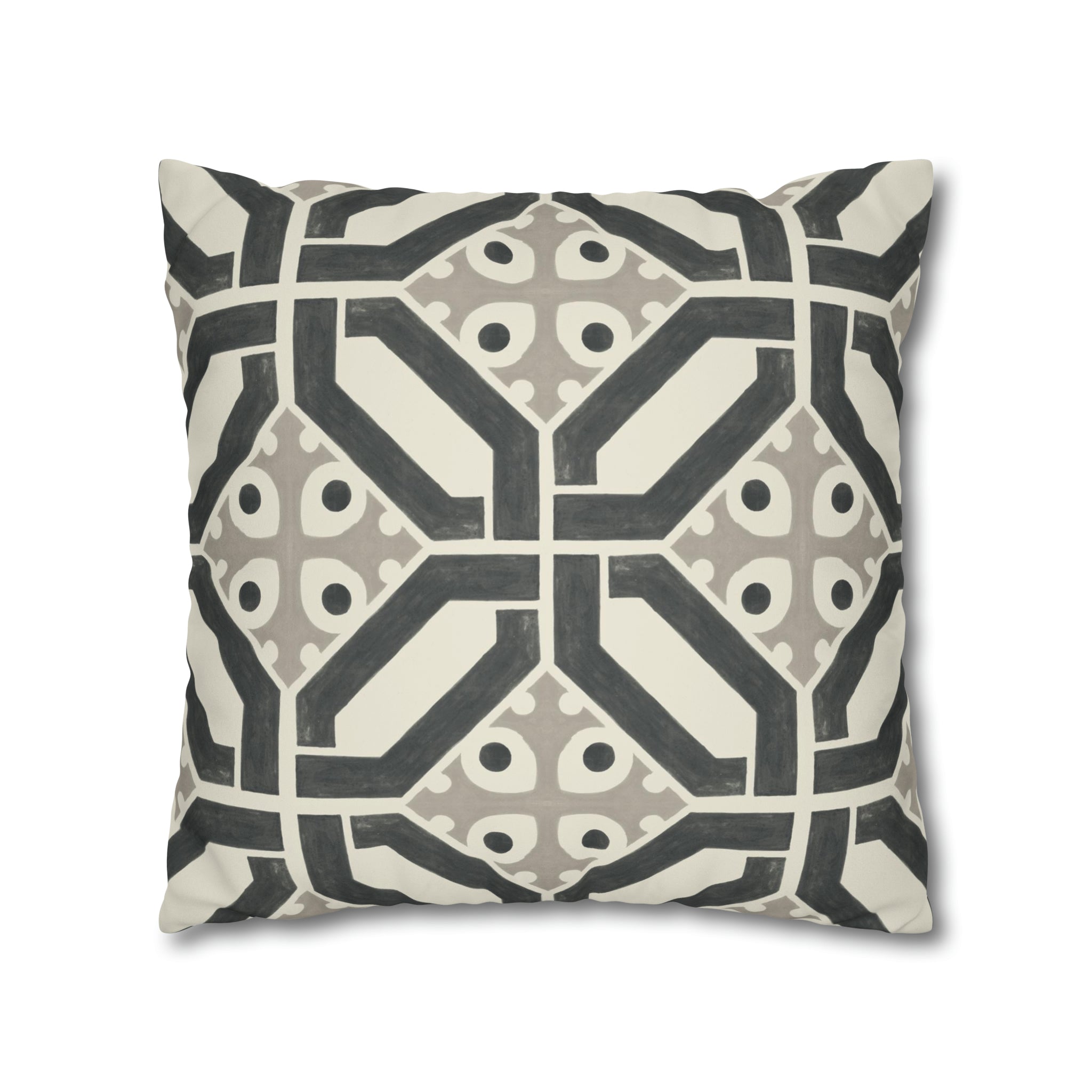 Jocasta Microsuede Square Pillow Cover