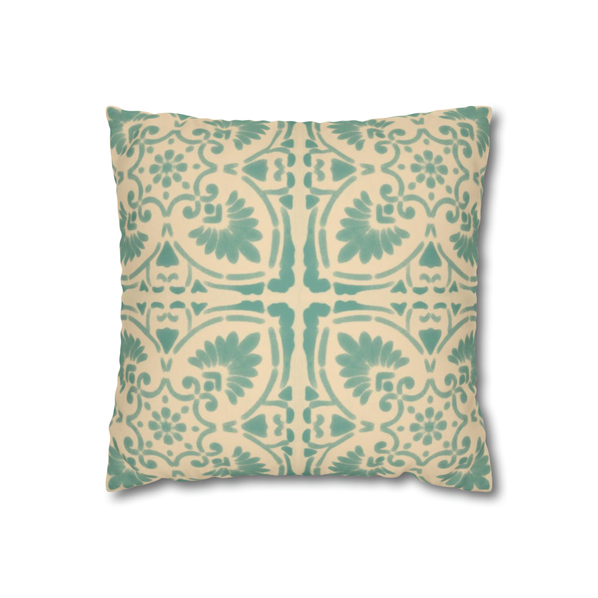 Foglio Microsuede Square Pillow Cover