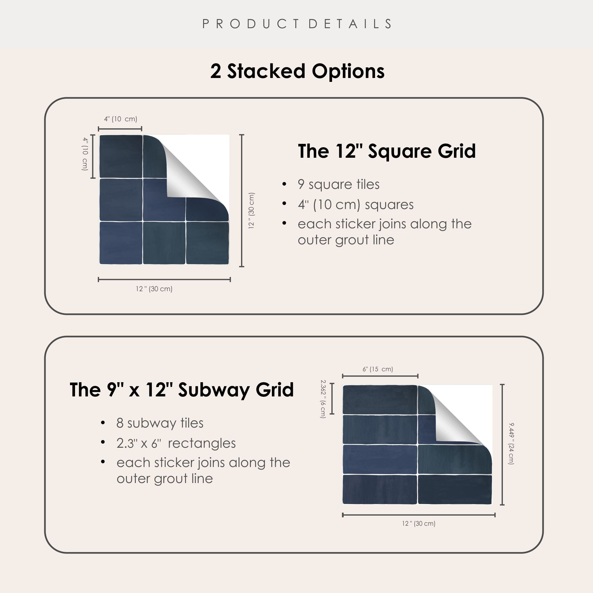 a diagram of how to use subway tiles