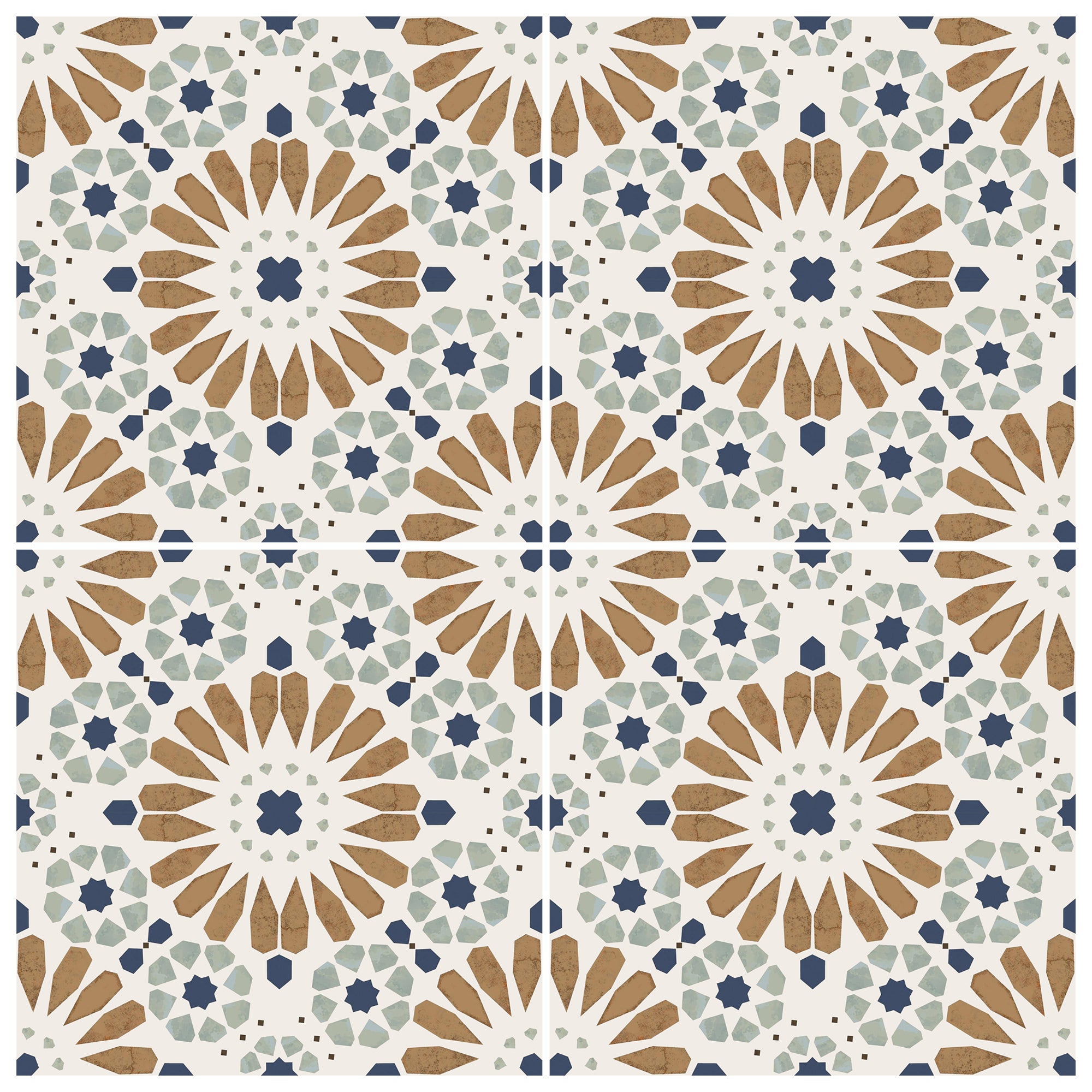 PROMO! Mazarine Vinyl Floor Sticker Pack - 8 pcs pack in 33 cm