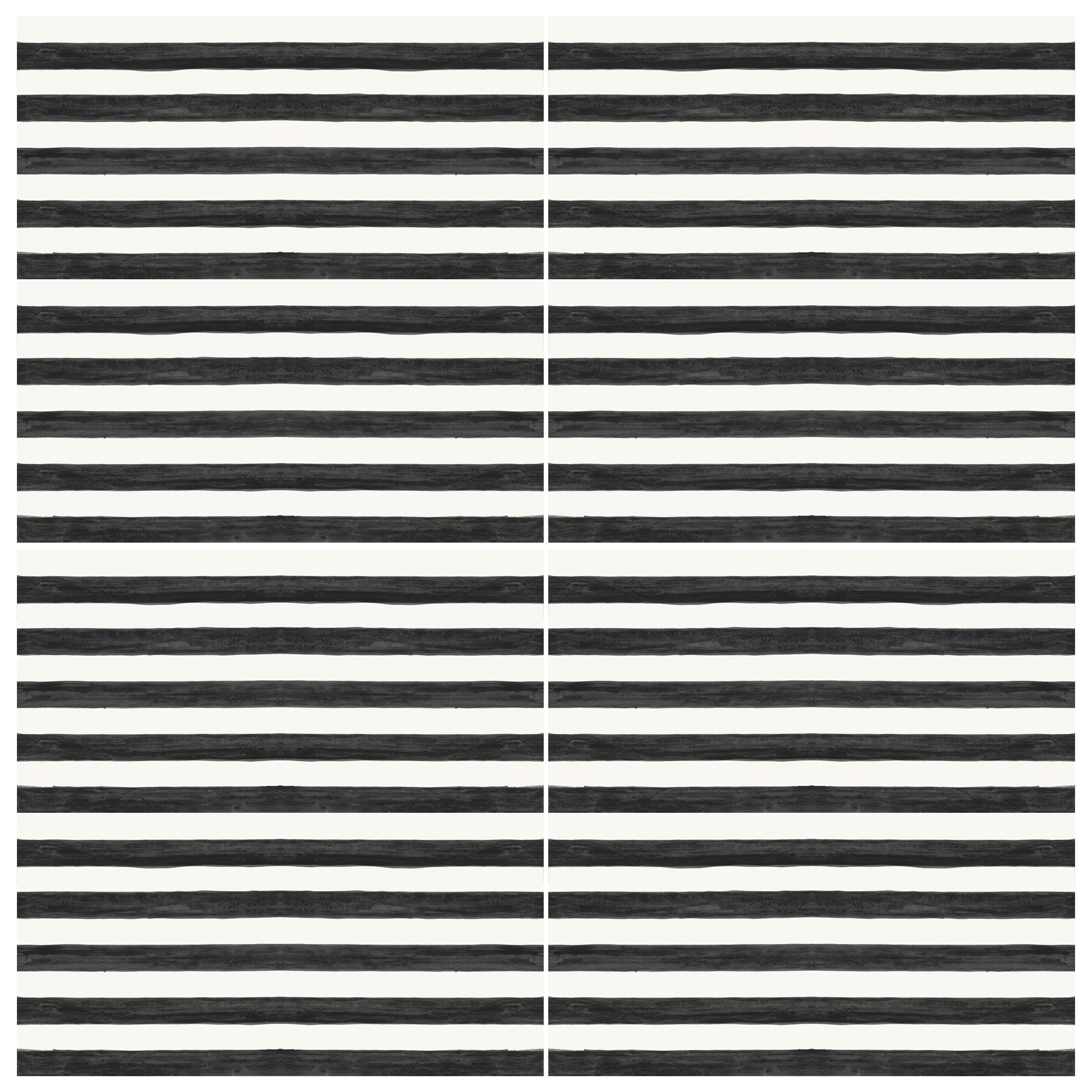 PROMO! Stripes in Ink Vinyl Floor Sticker Pack - 8 pcs pack in 33 cm