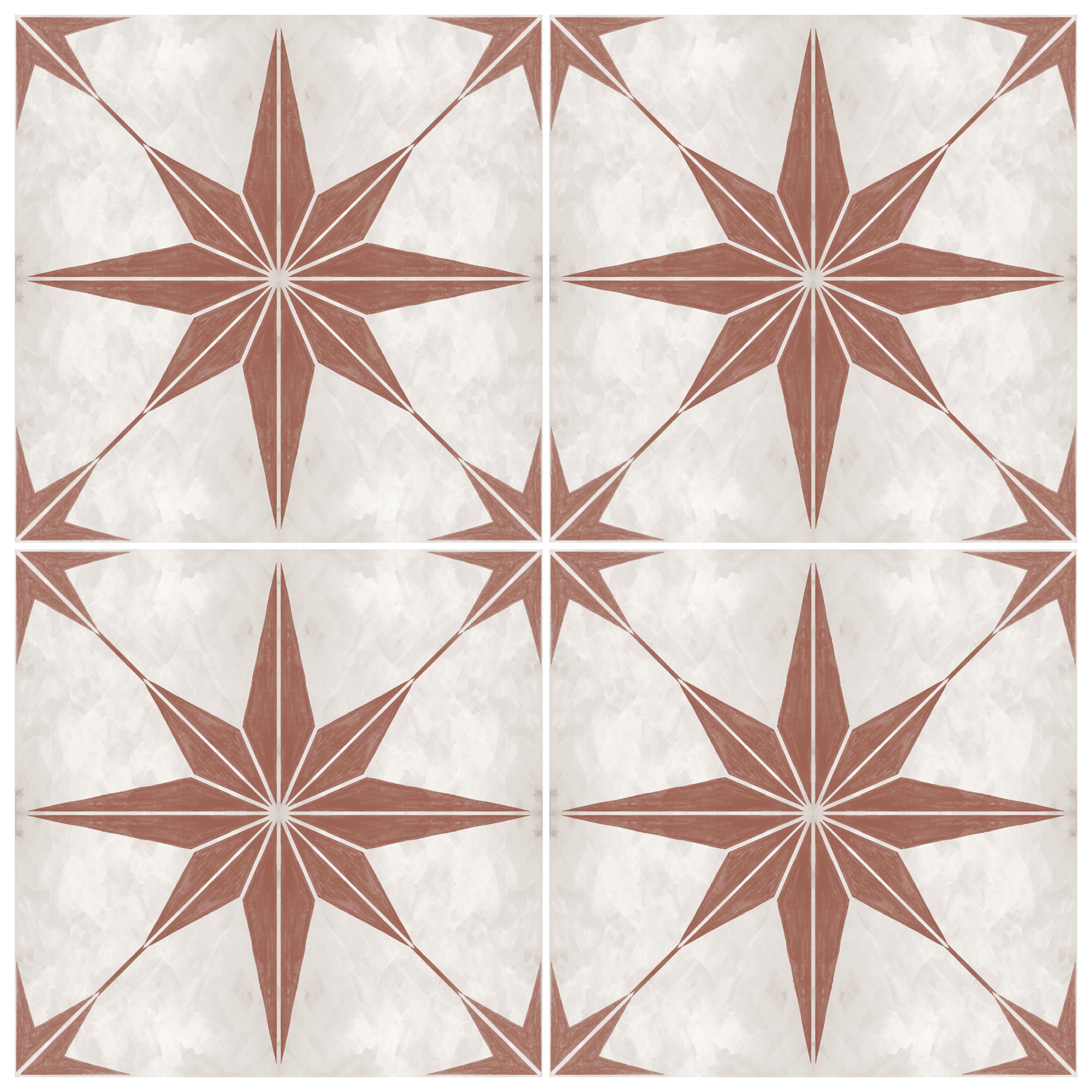 PROMO! Astra in Tiera Vinyl Tile Sticker - 8 pcs pack in 30 cm