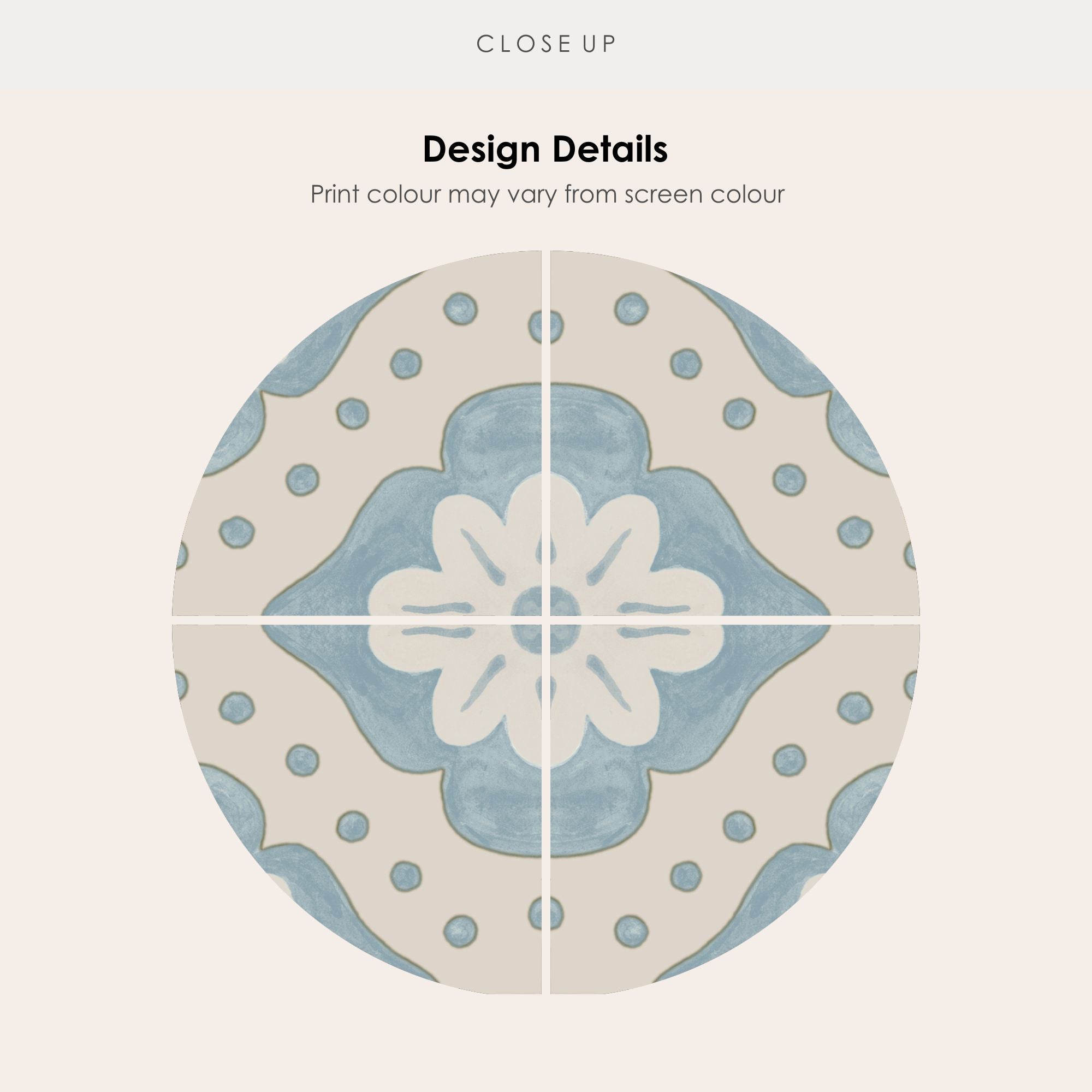 Larkspur in Powder Blue Wallpaper