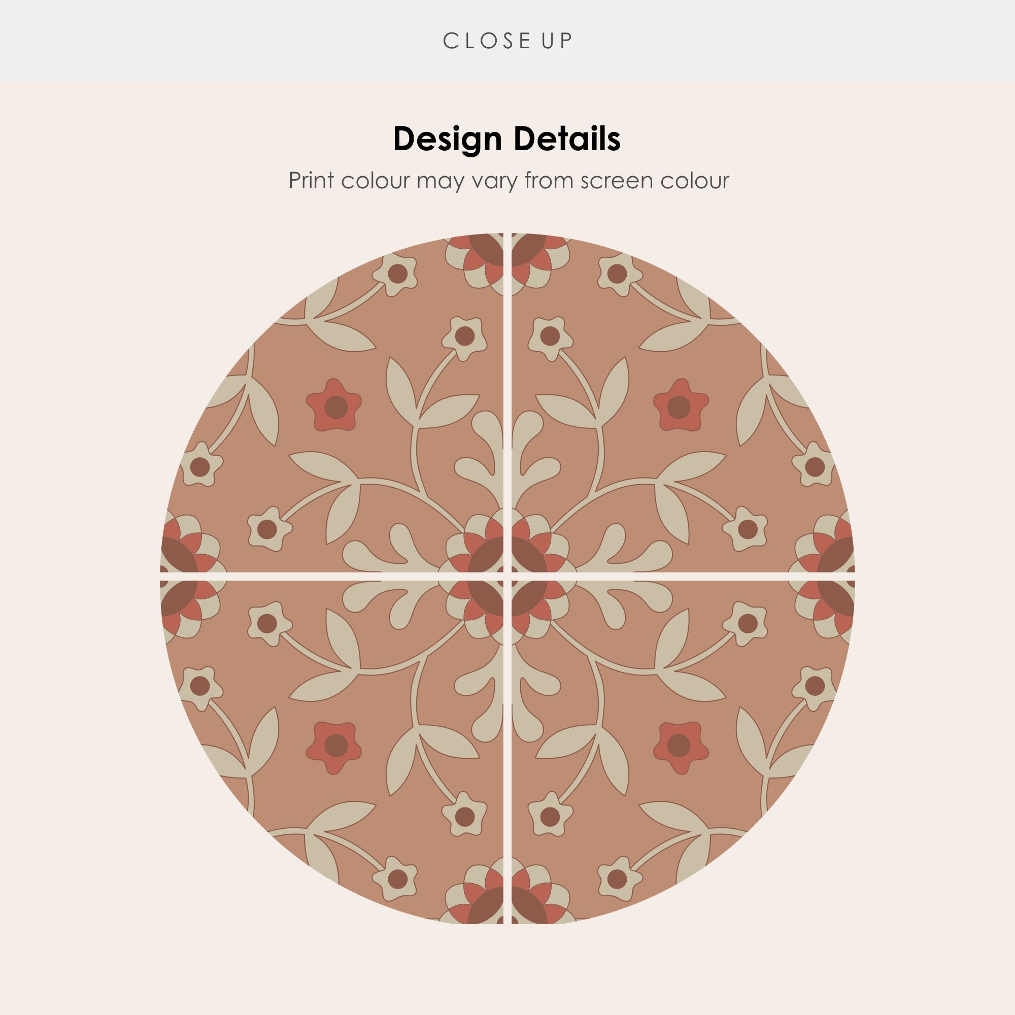 Calypso Vinyl Tile Sticker