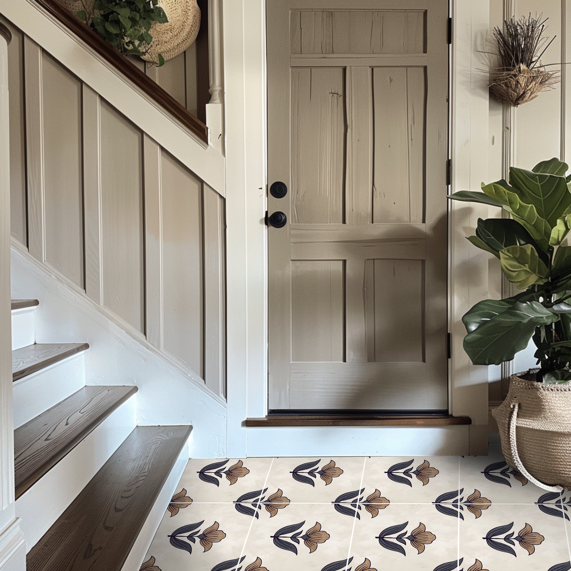 beautiful entrance floor