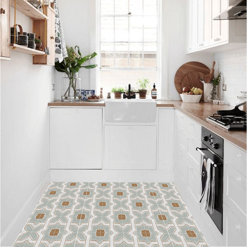 Custom Lattice Vinyl Tile Stickers - for Serena