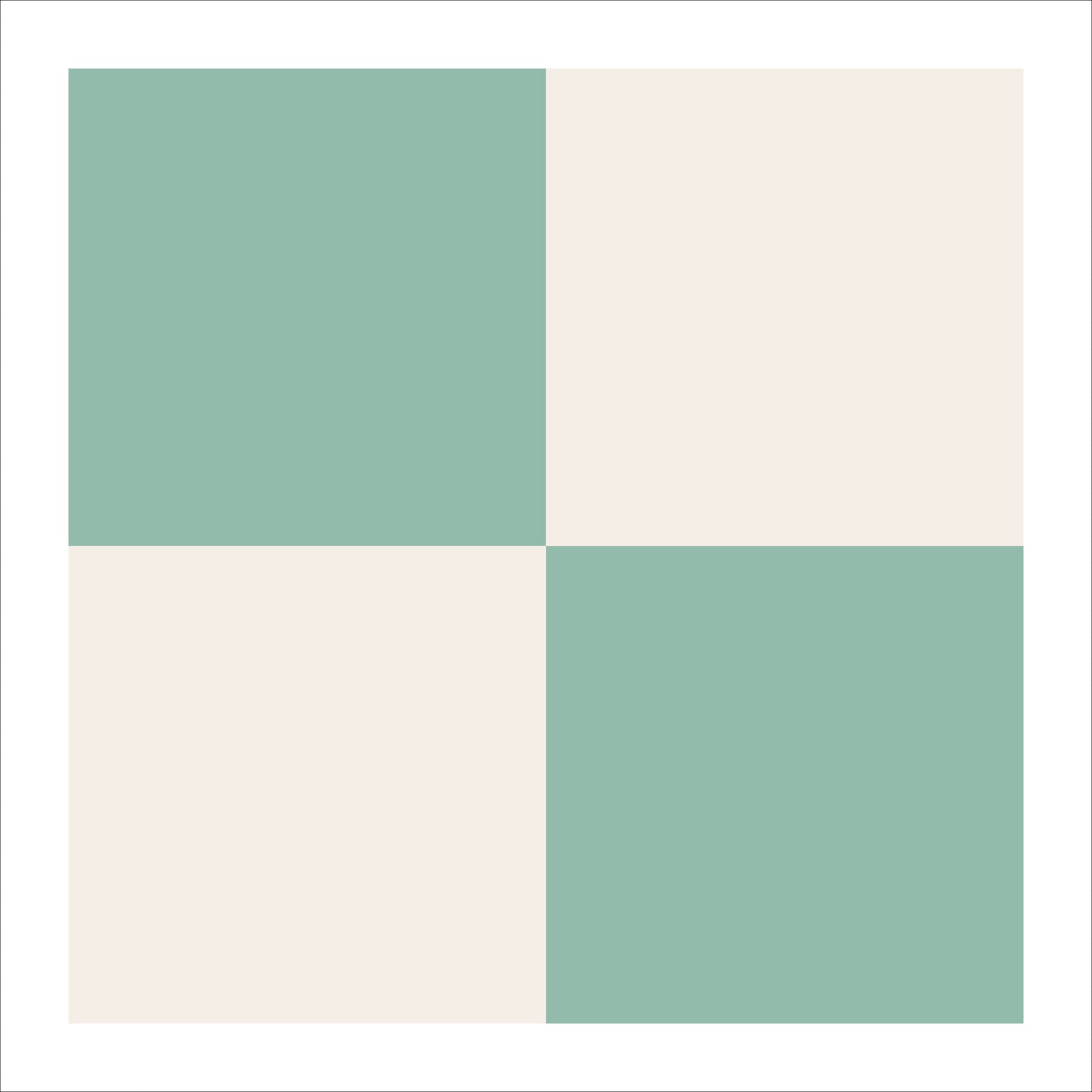 PROMO! Checkerboard in Lichen Vinyl Tile Sticker - 8 pcs pack in 9.9 cm