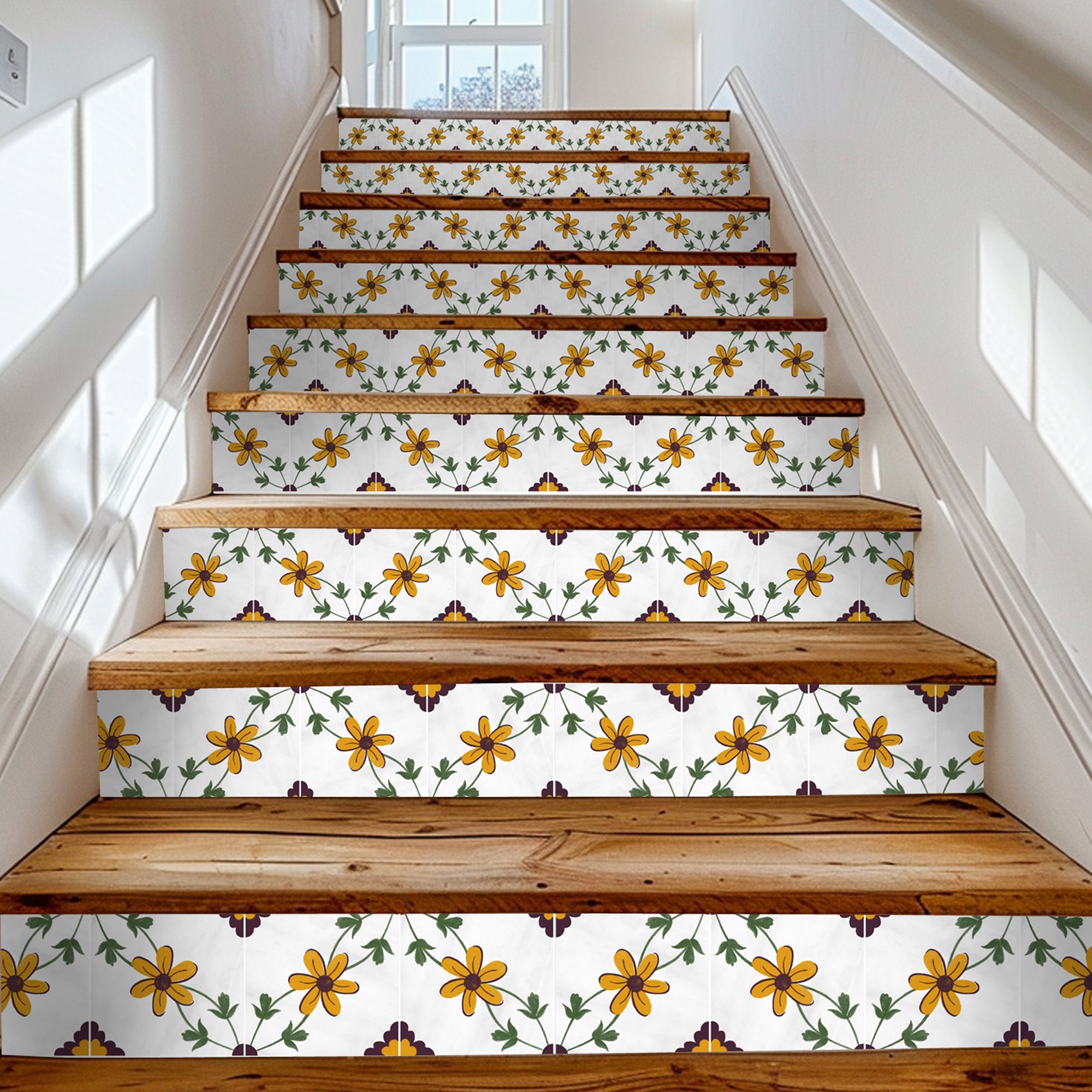 Marigold Field Stair Riser Stickers