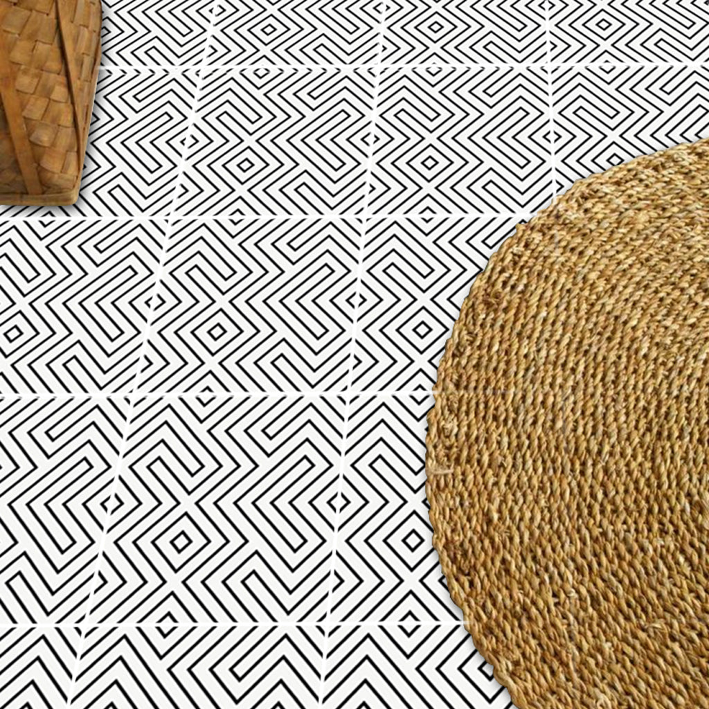 Maze Vinyl Tile Sticker