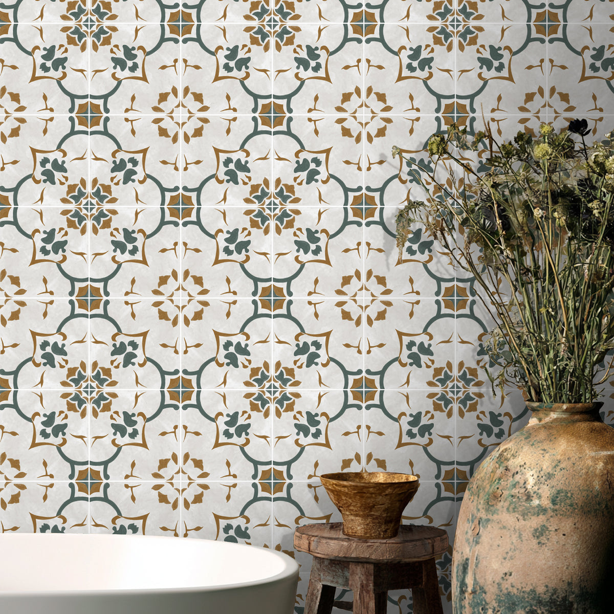 Algarve Vinyl Tile Sticker
