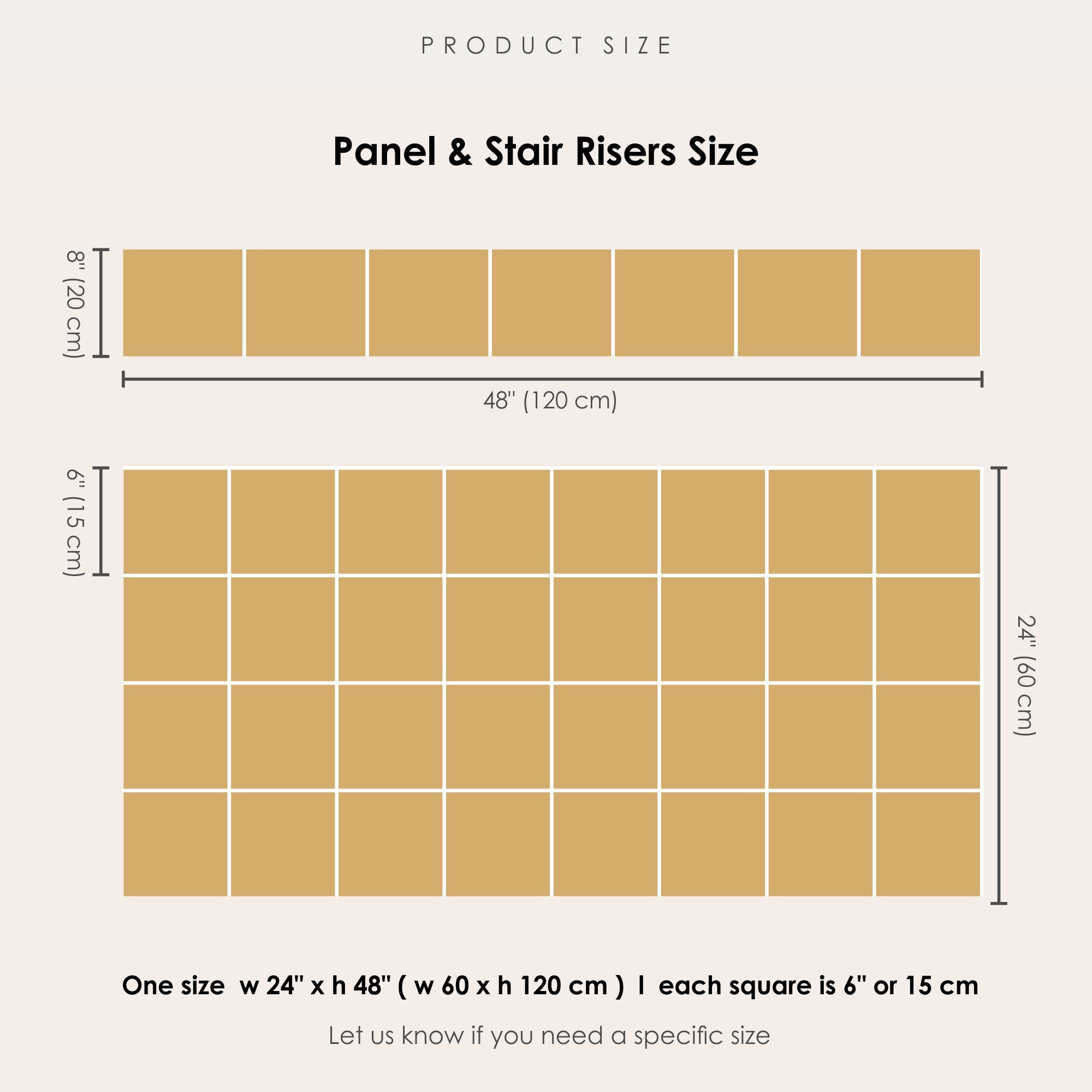 Golden Ochre Solid Color Tile Stickers