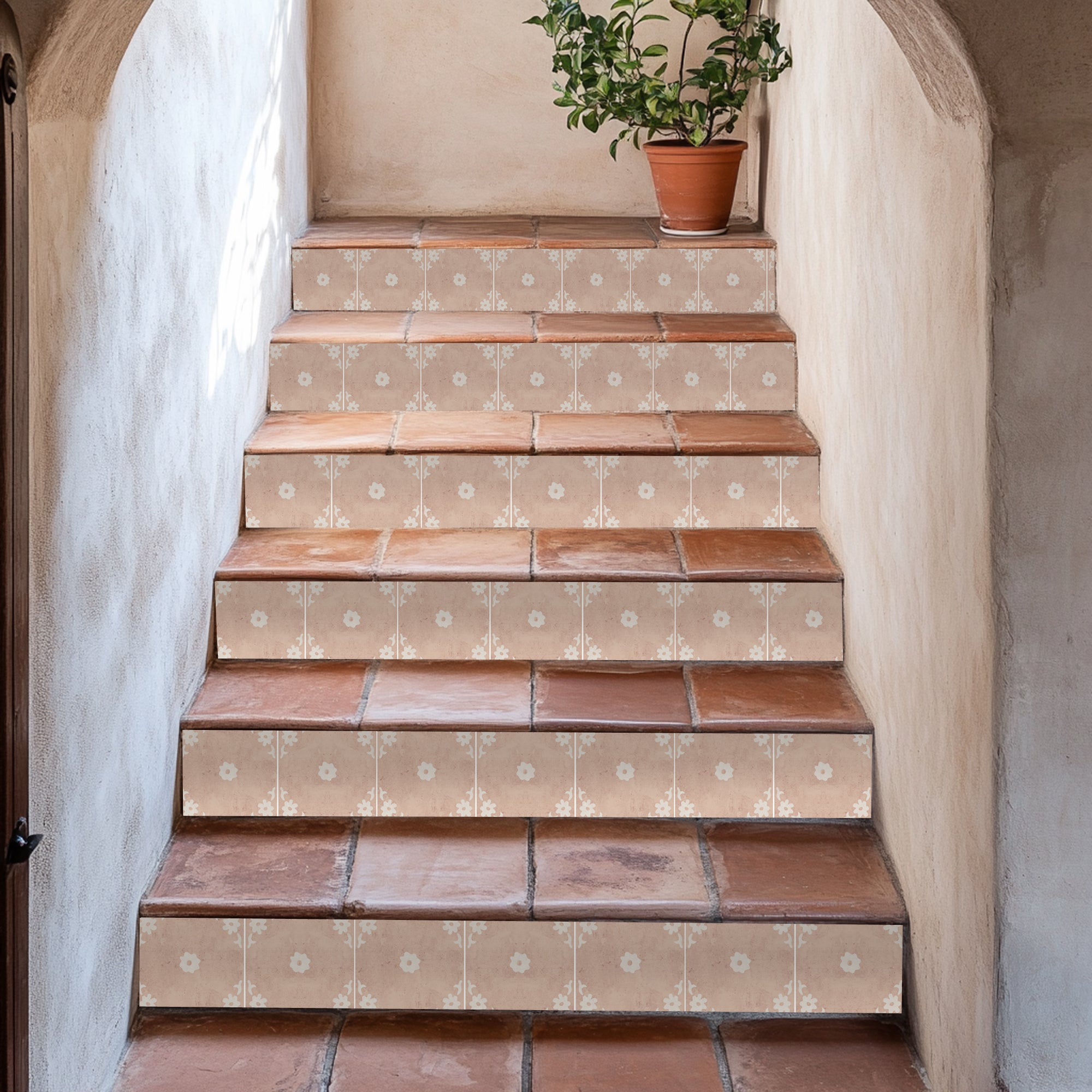 Prairie Clay Stair Riser Stickers