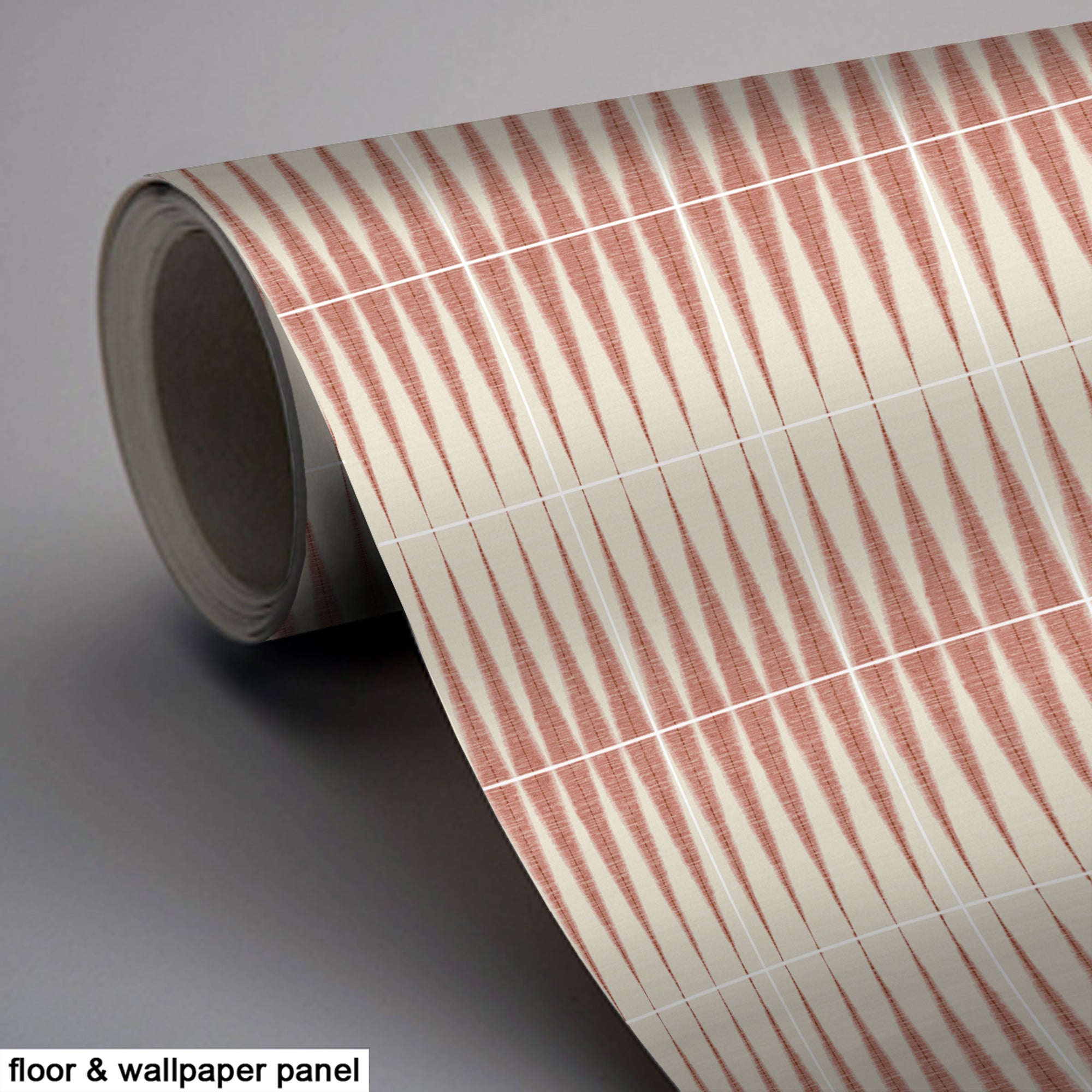 PROMO! Vinyl Floor Tile Sticker Panel of 60 x 120 cm size - Katano in Brick