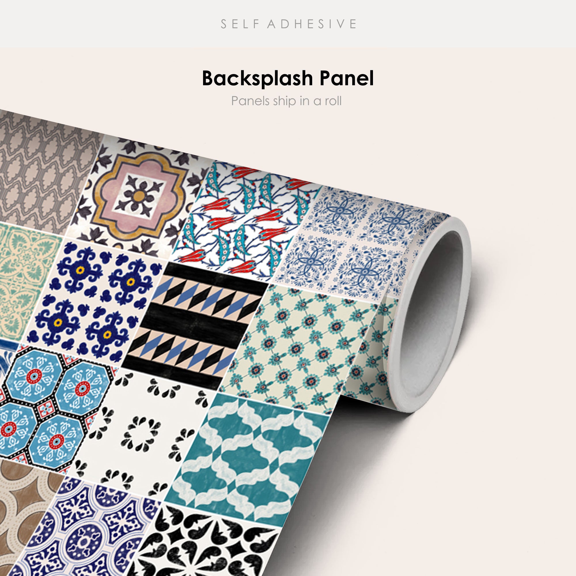 Patchwork Eclectic Wallpaper