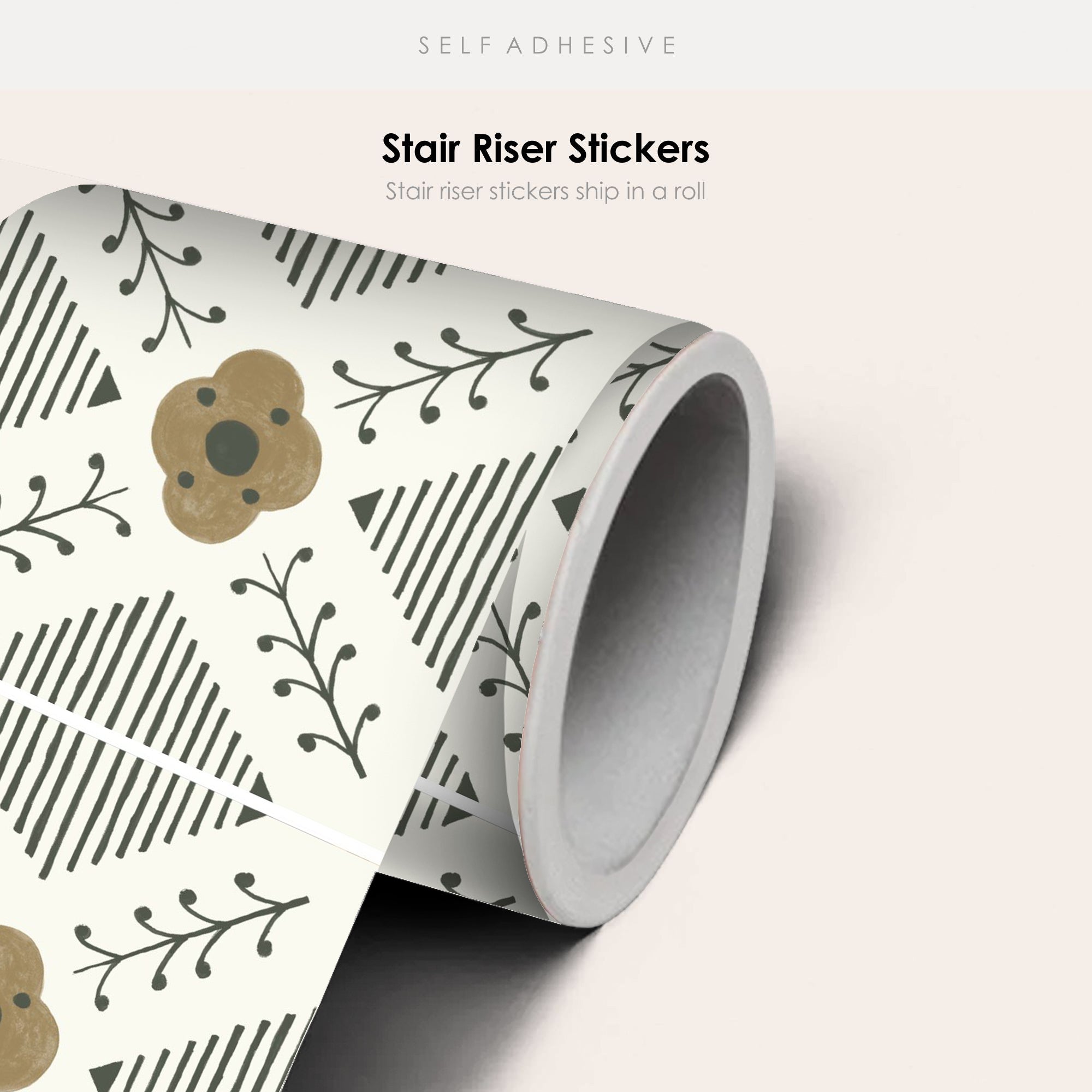 Juniper Stair Riser Stickers