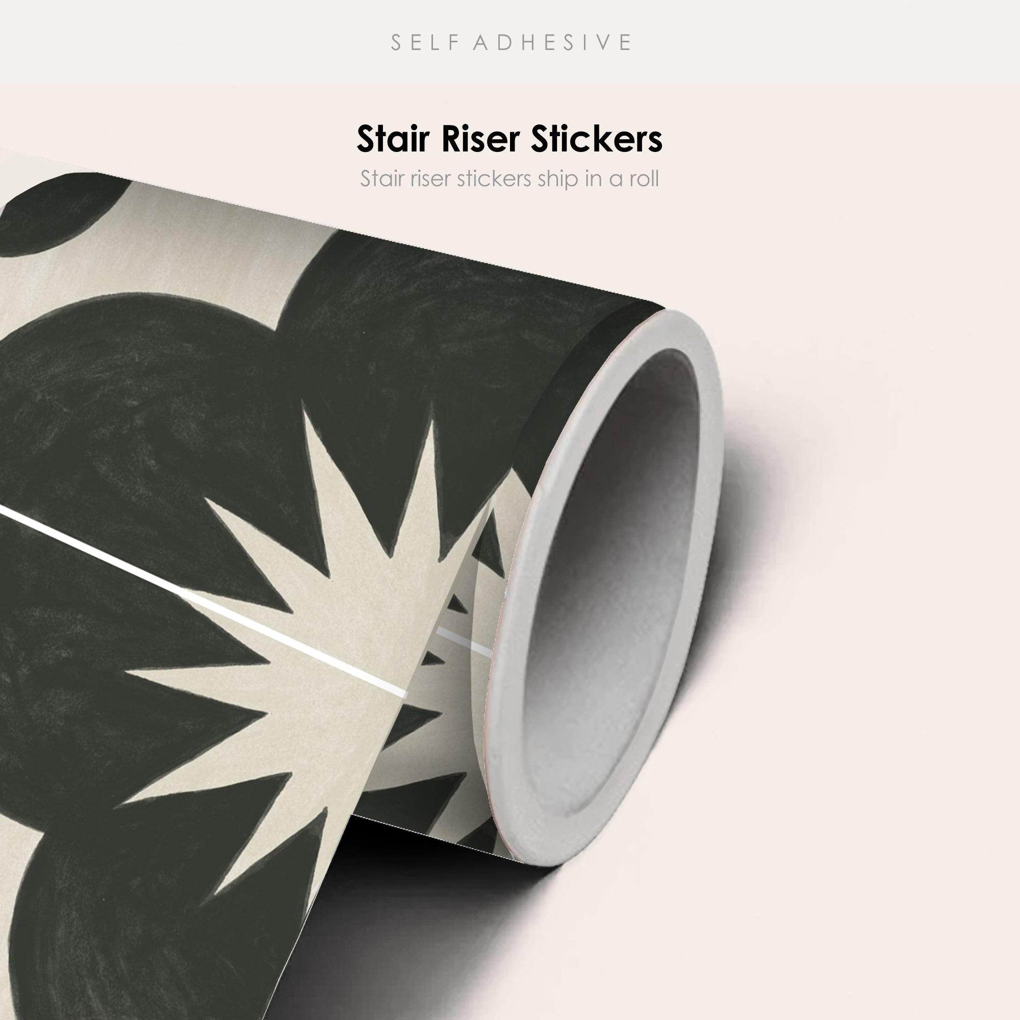 Toledo Graphite Stair Riser Stickers