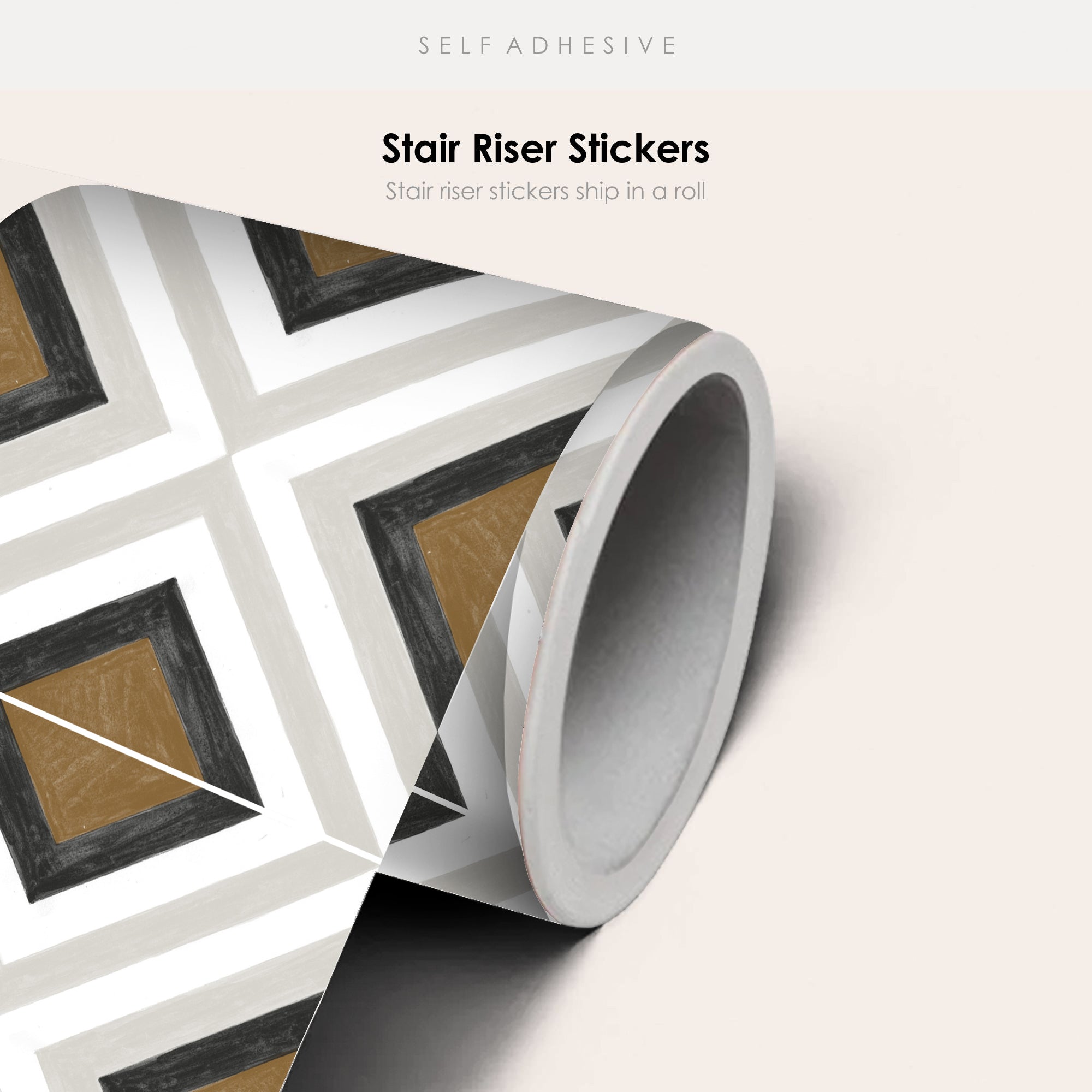 Monty Stair Riser Stickers