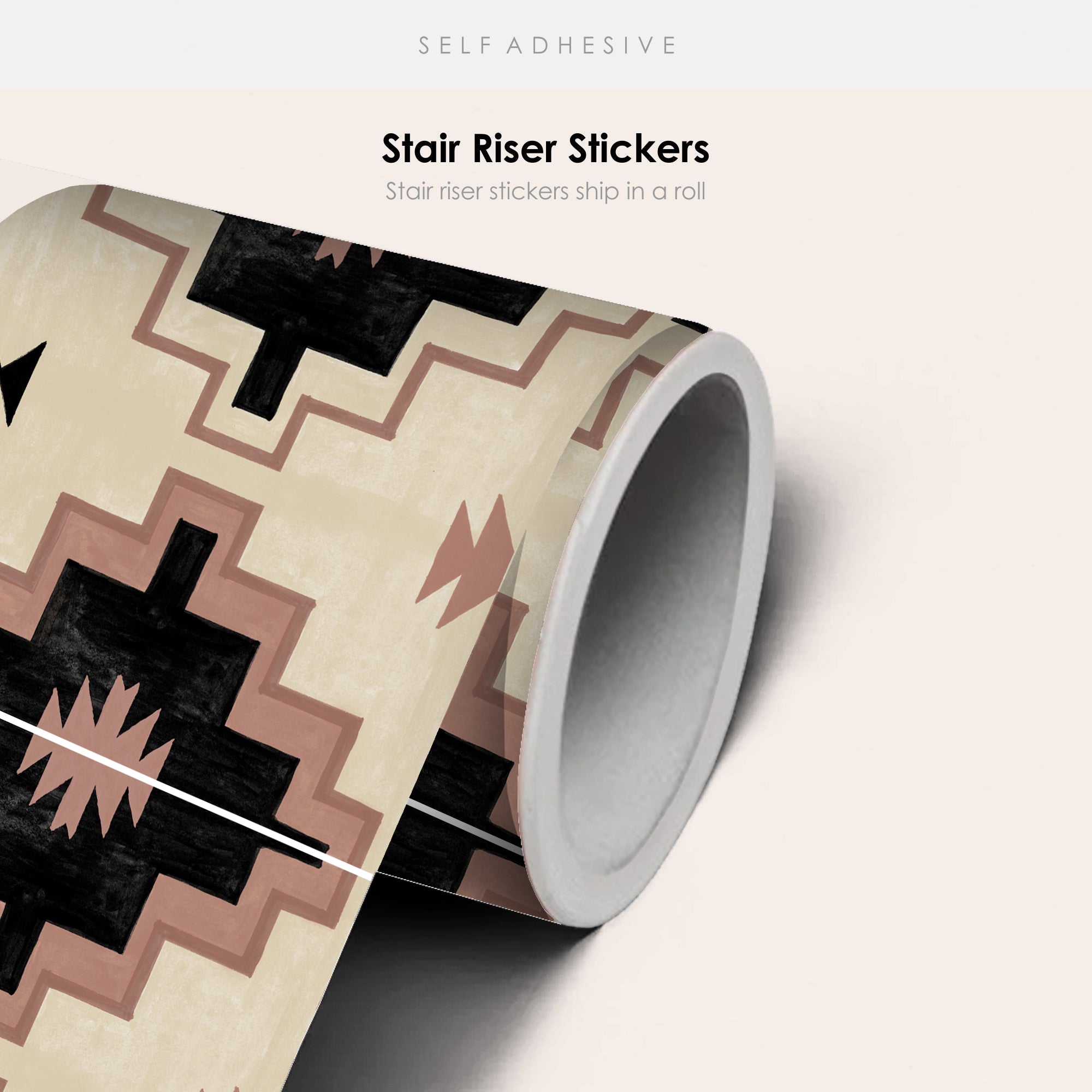 Navajo Stair Riser Stickers