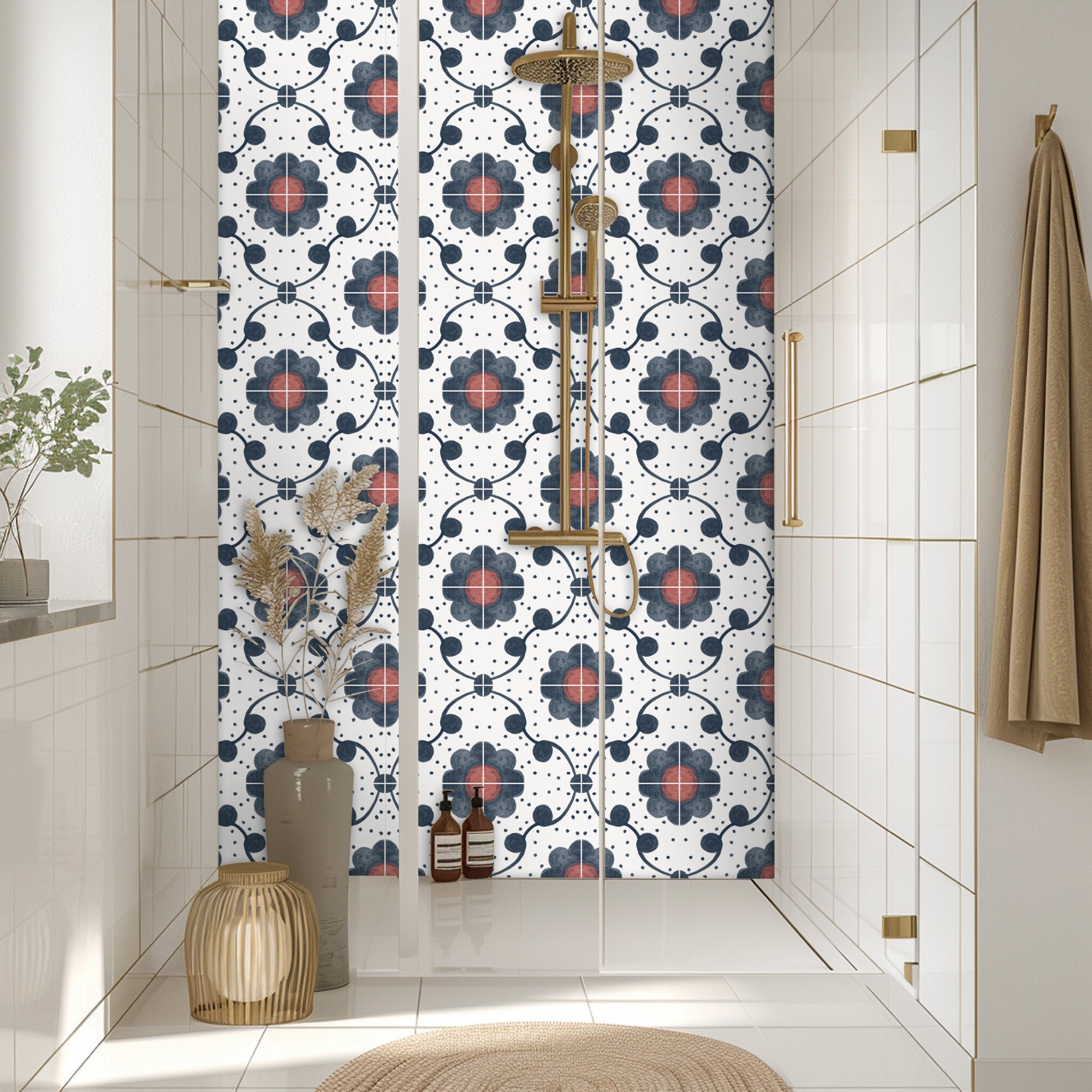stickers for shower walls