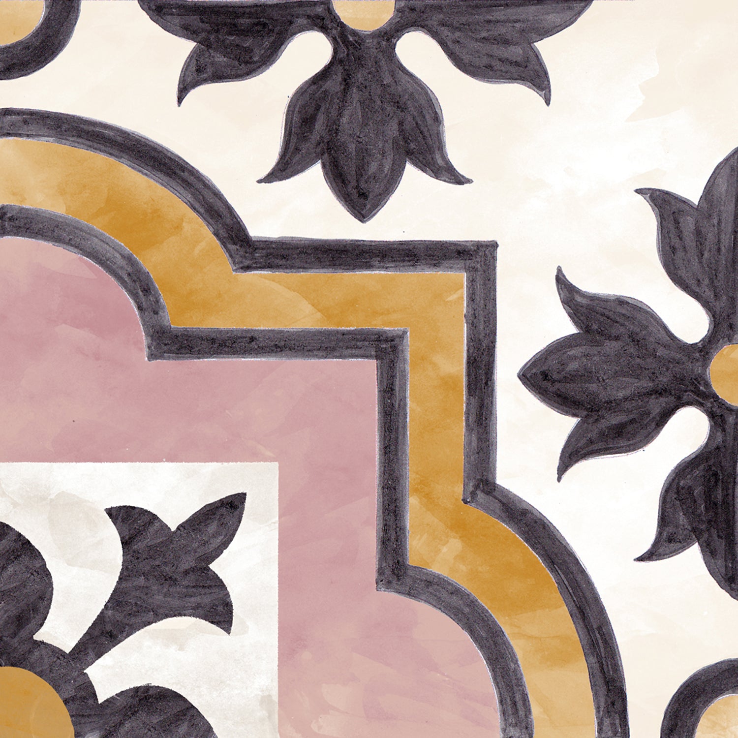 PROMO! Syracuse Vinyl Tile Sticker - 8 pcs pack in 19.5 cm