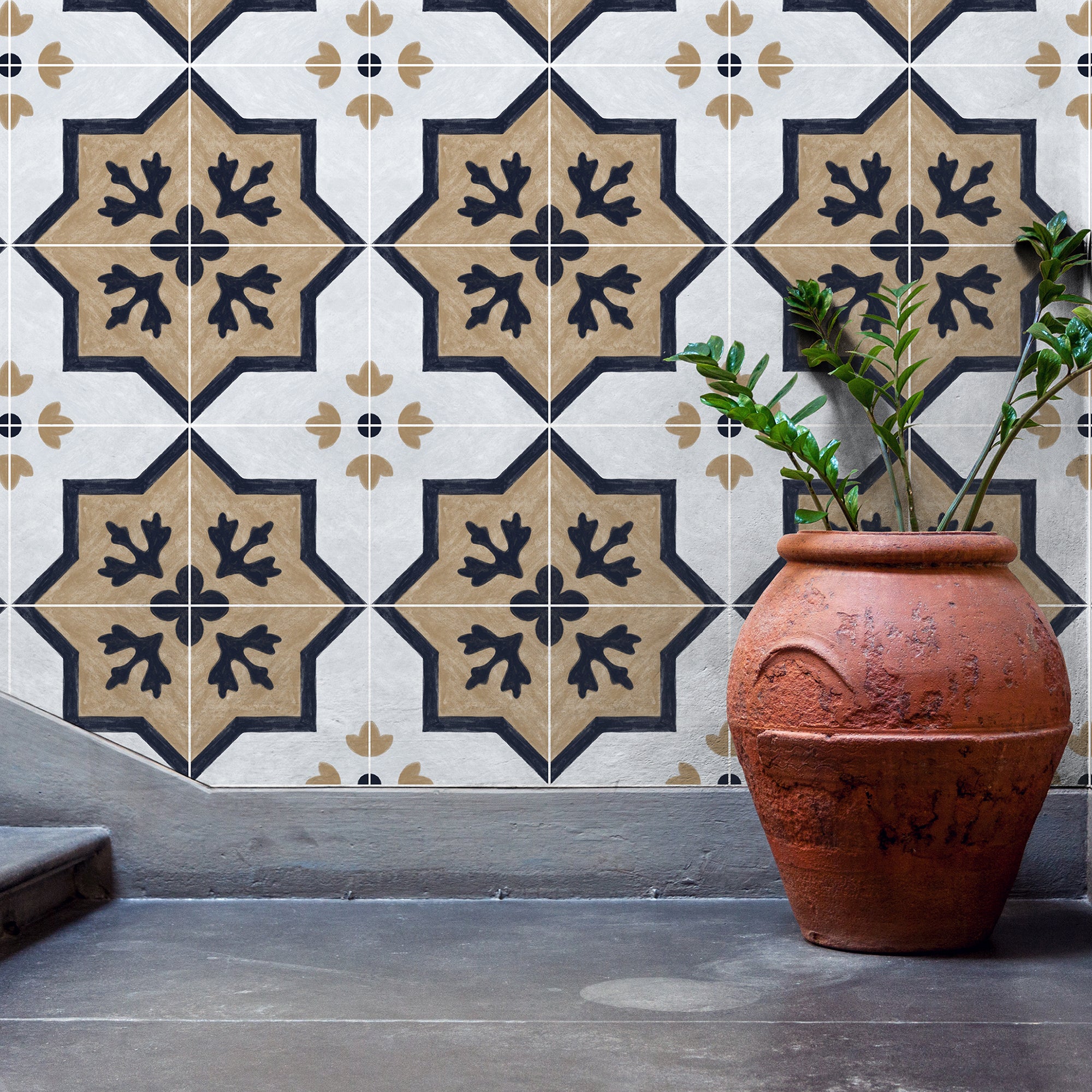 Tangier Vinyl Tile Sticker