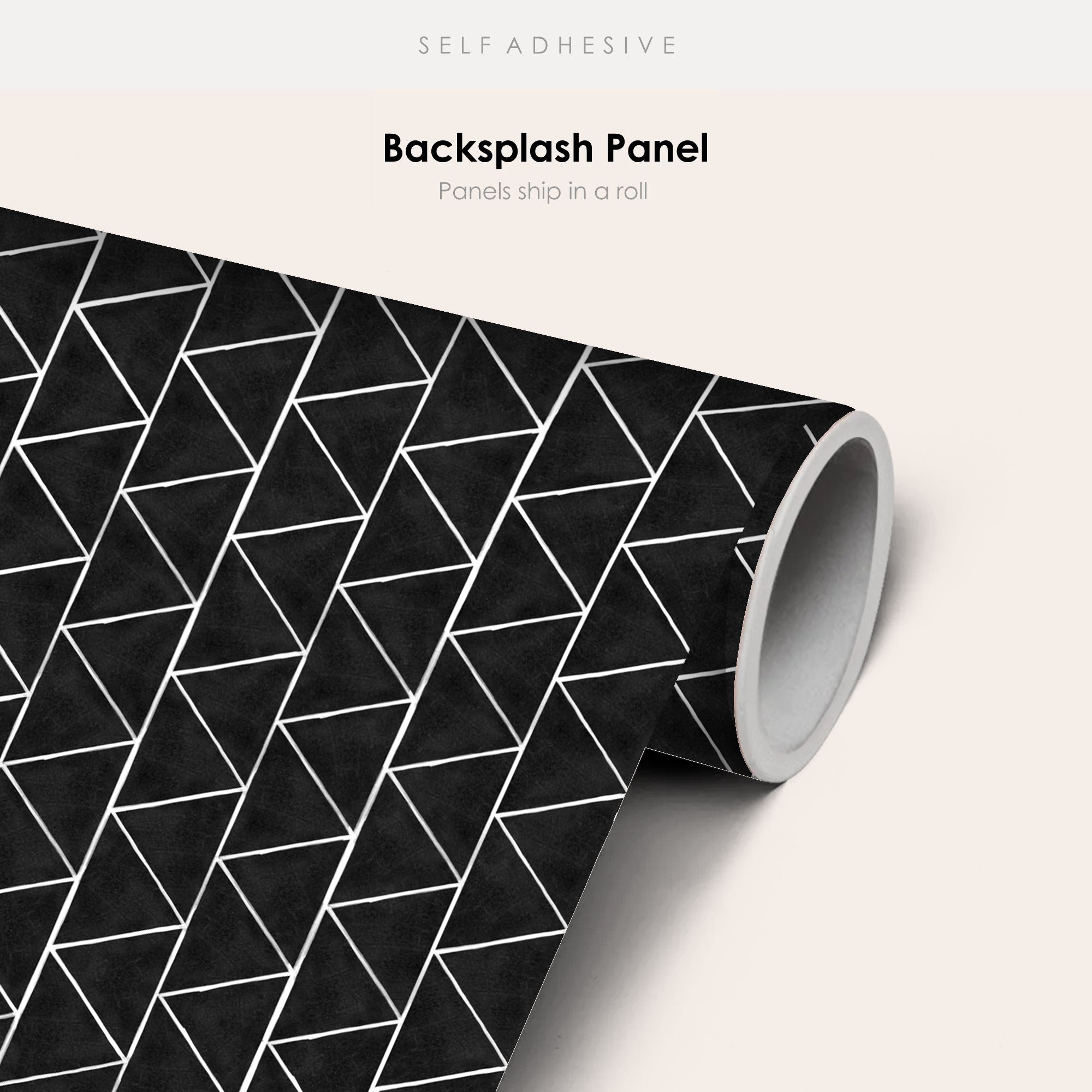 Triangles in Black Wallpaper