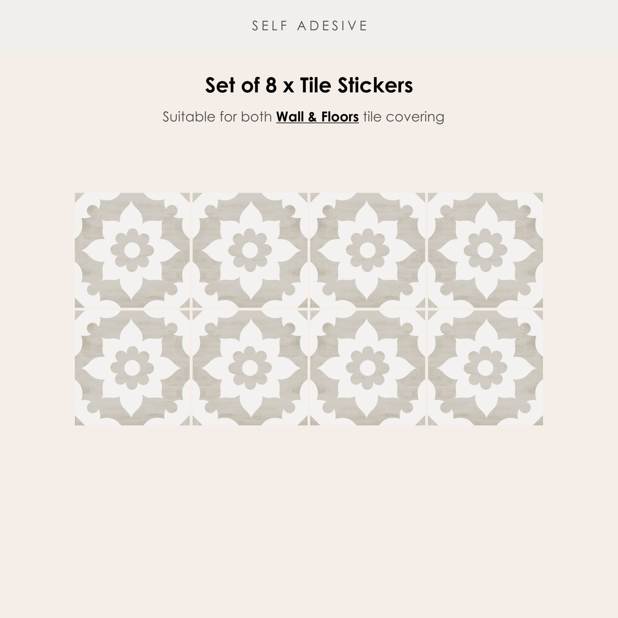 Campagne Vinyl Tile Sticker