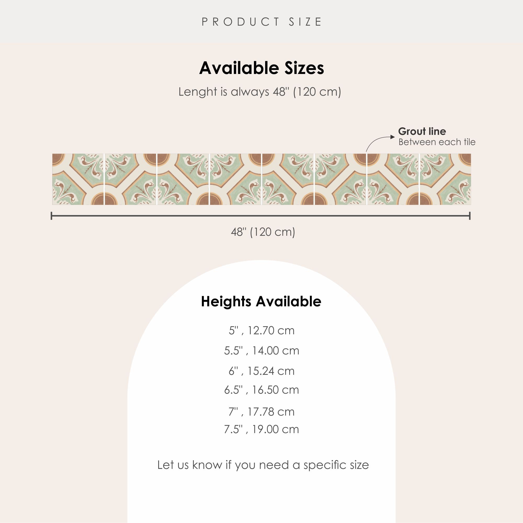 Farrah Stair Riser Stickers