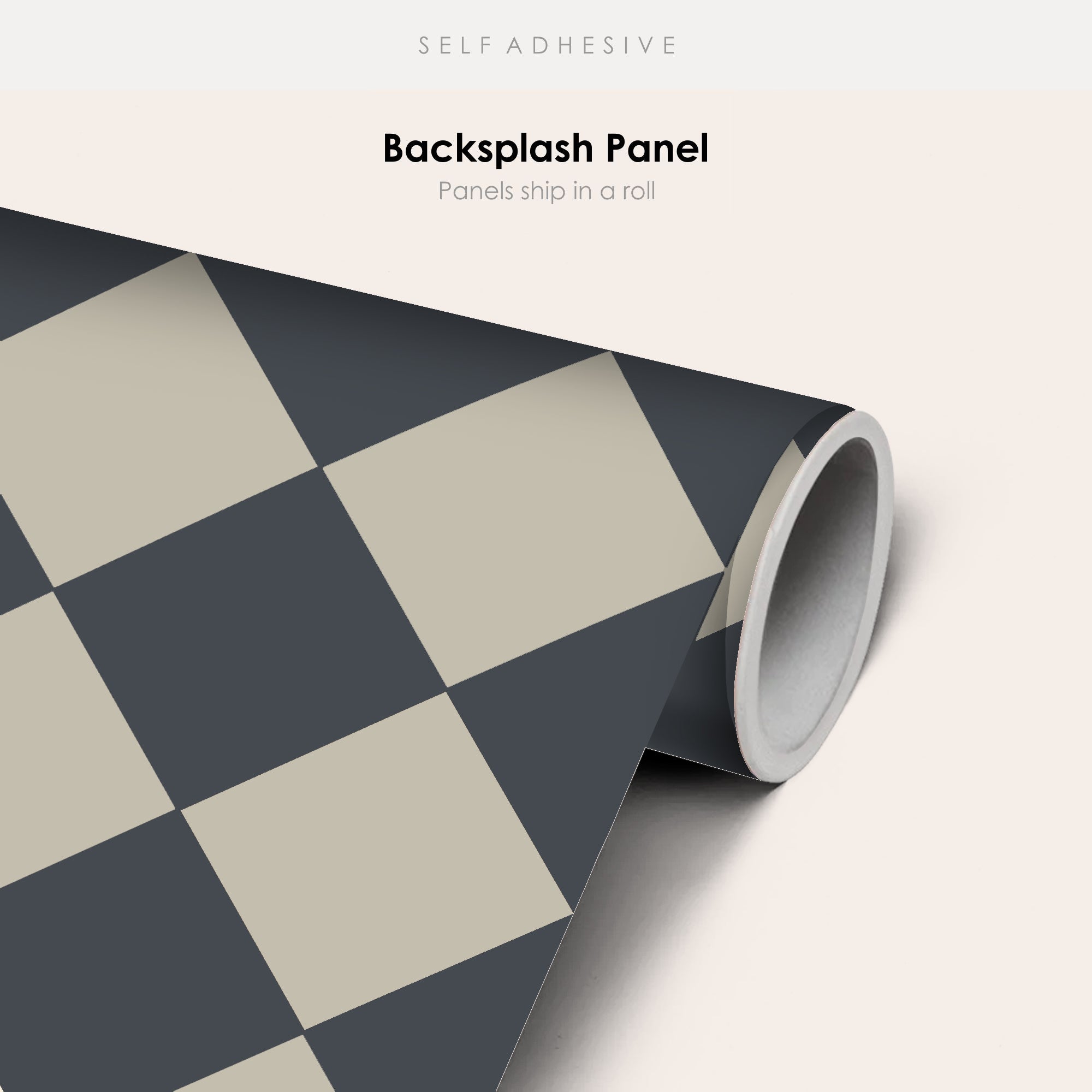 Checkerboard Tile Stickers in Old Navy and Sepia