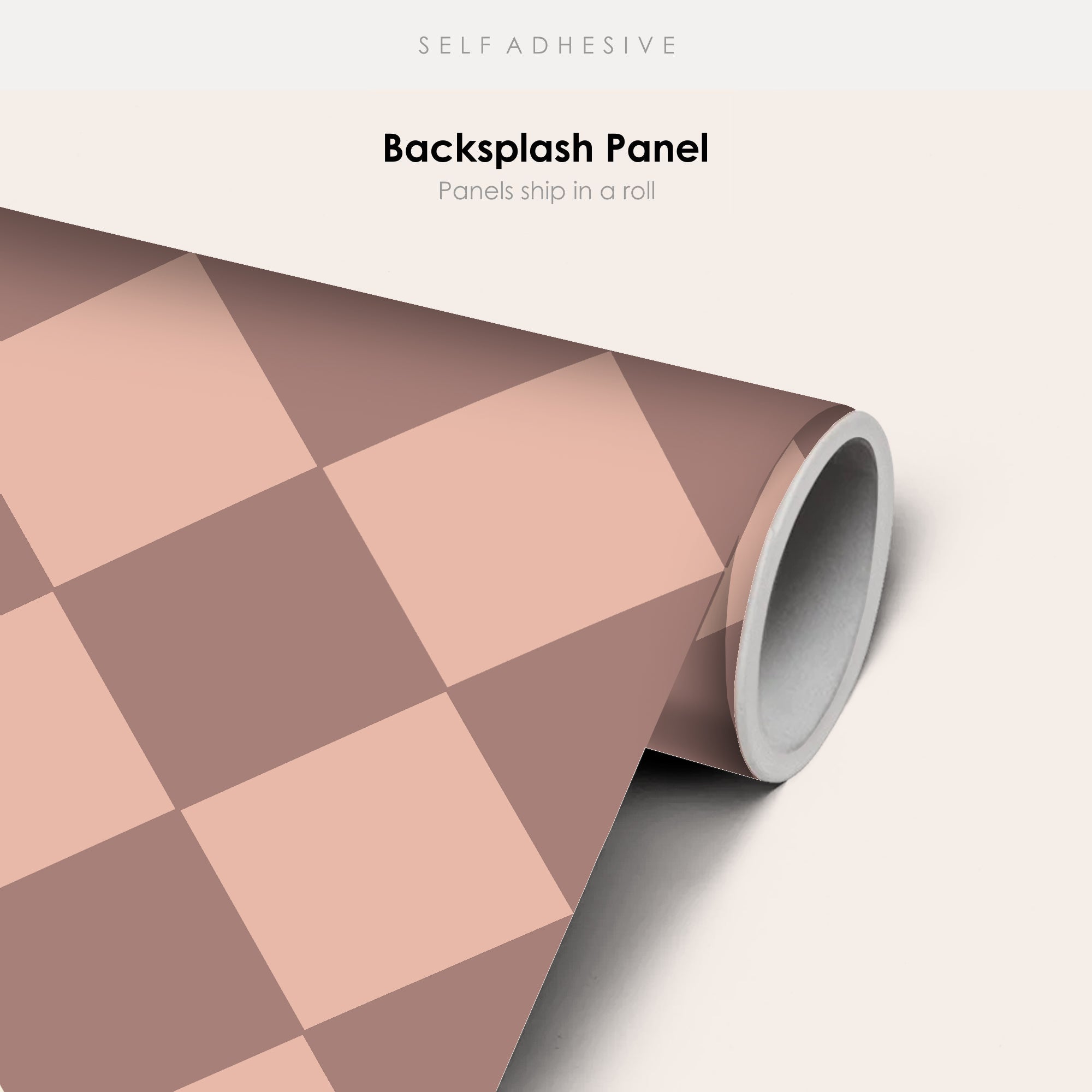 Checkerboard Tile Stickers in Dusk and Powder