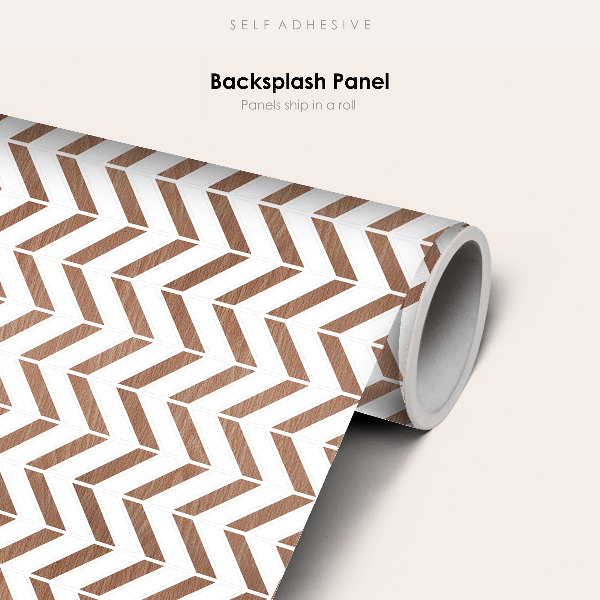 Chevron Wood Wallpaper