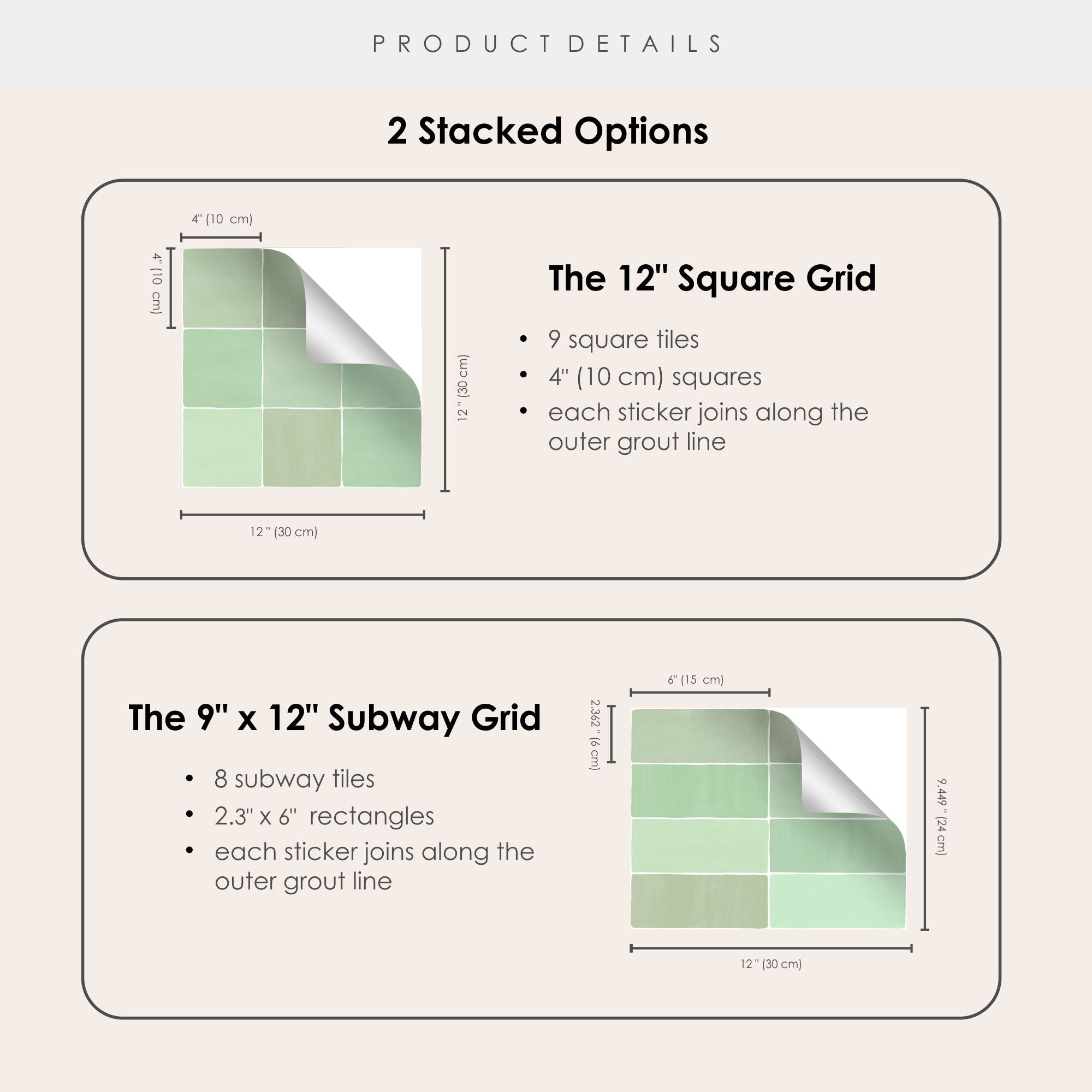 a diagram of how to use a square grid