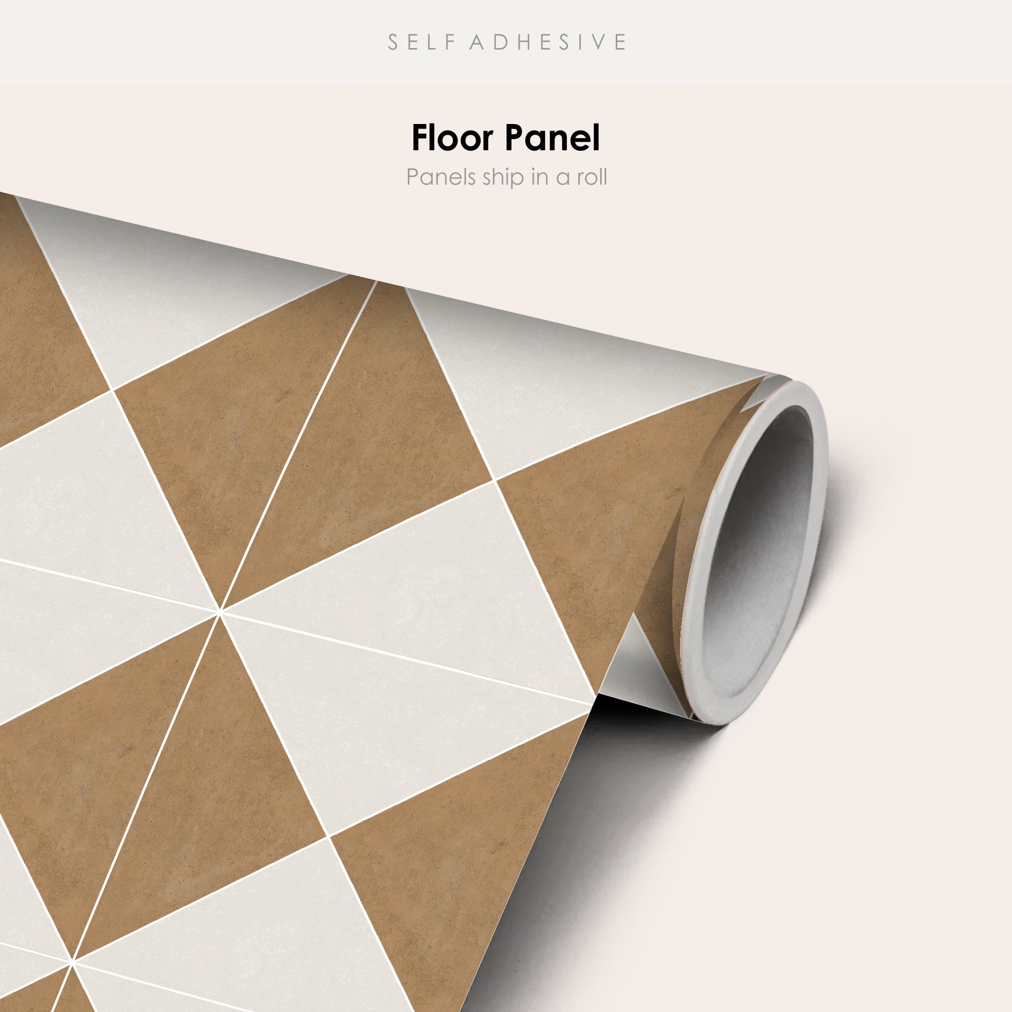 Norway Tile Stickers in Gold Leaf