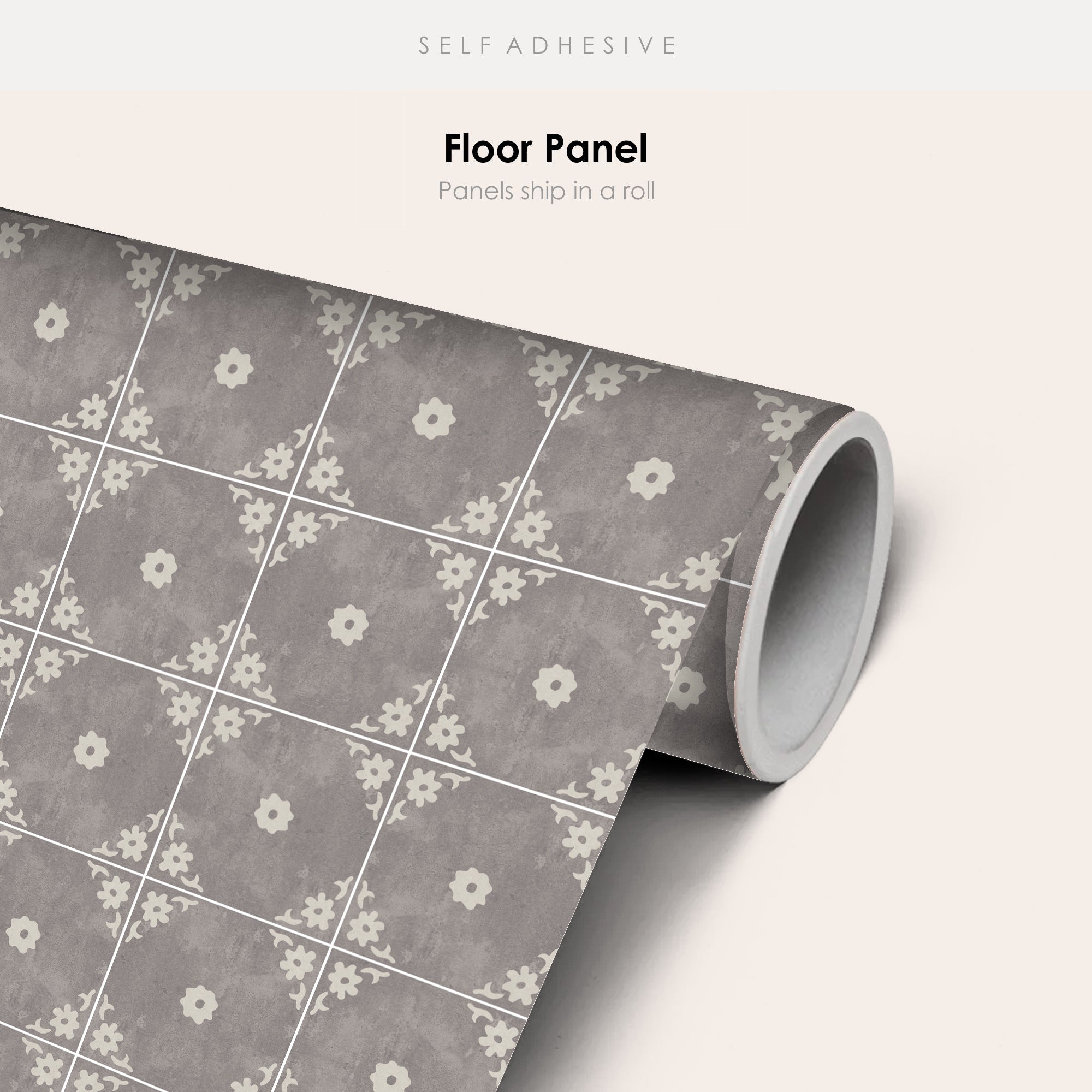 Prairie Slate Vinyl Tile Sticker