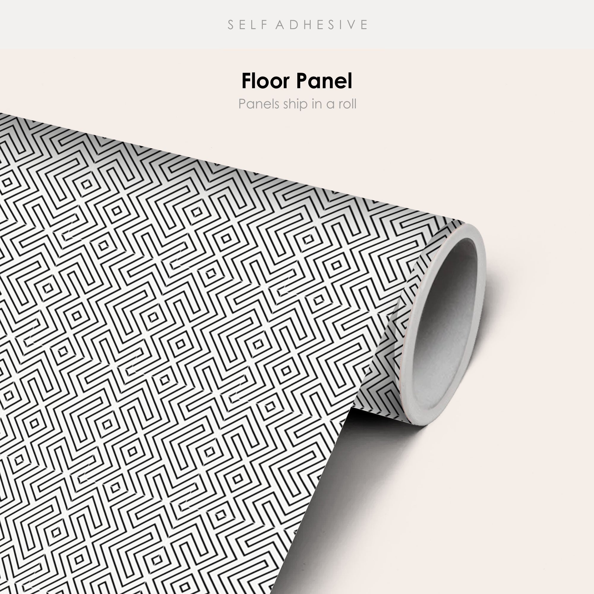 Maze Vinyl Tile Sticker
