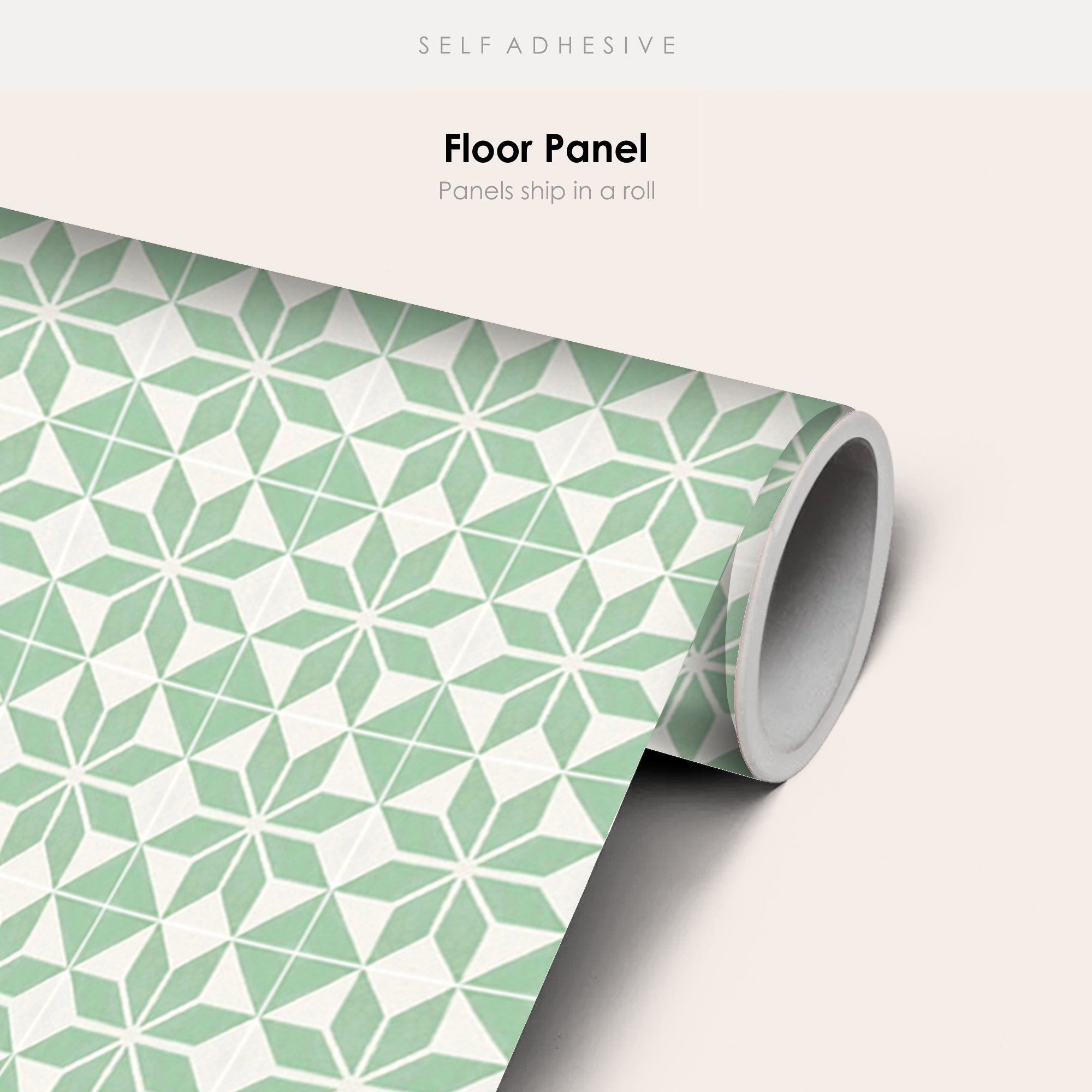 Scandinavia Lichen Vinyl Tile Sticker