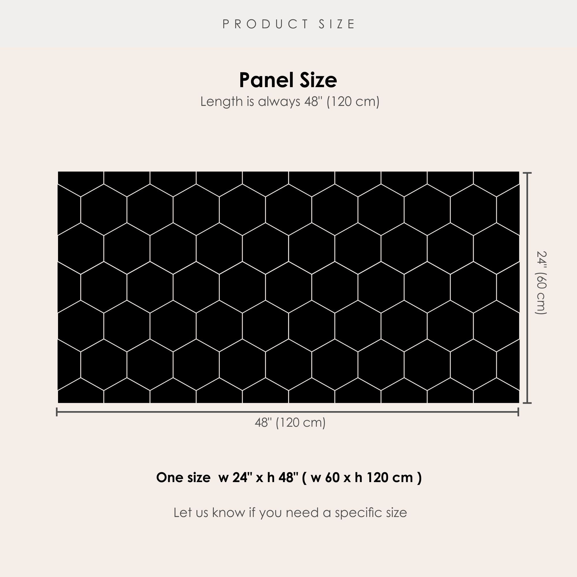 Hexa in Black Wallpaper