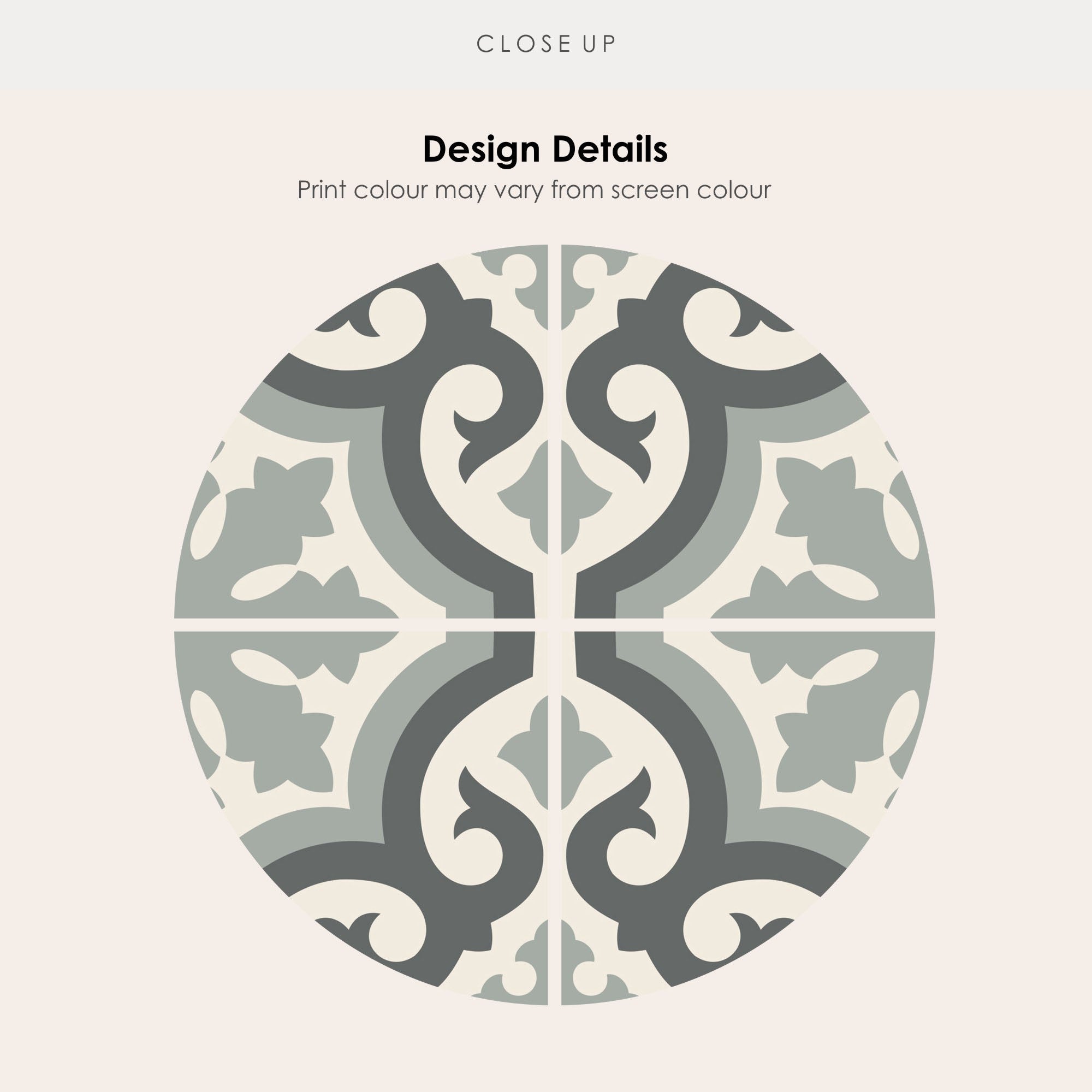 Palermo Vinyl Tile Sticker