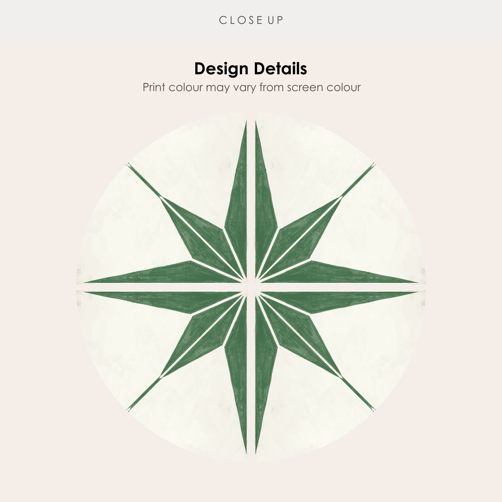 Astra Green Vinyl Tile Sticker