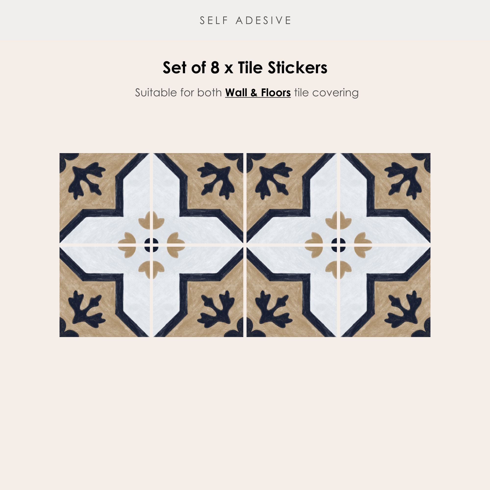 Tangier Vinyl Tile Sticker