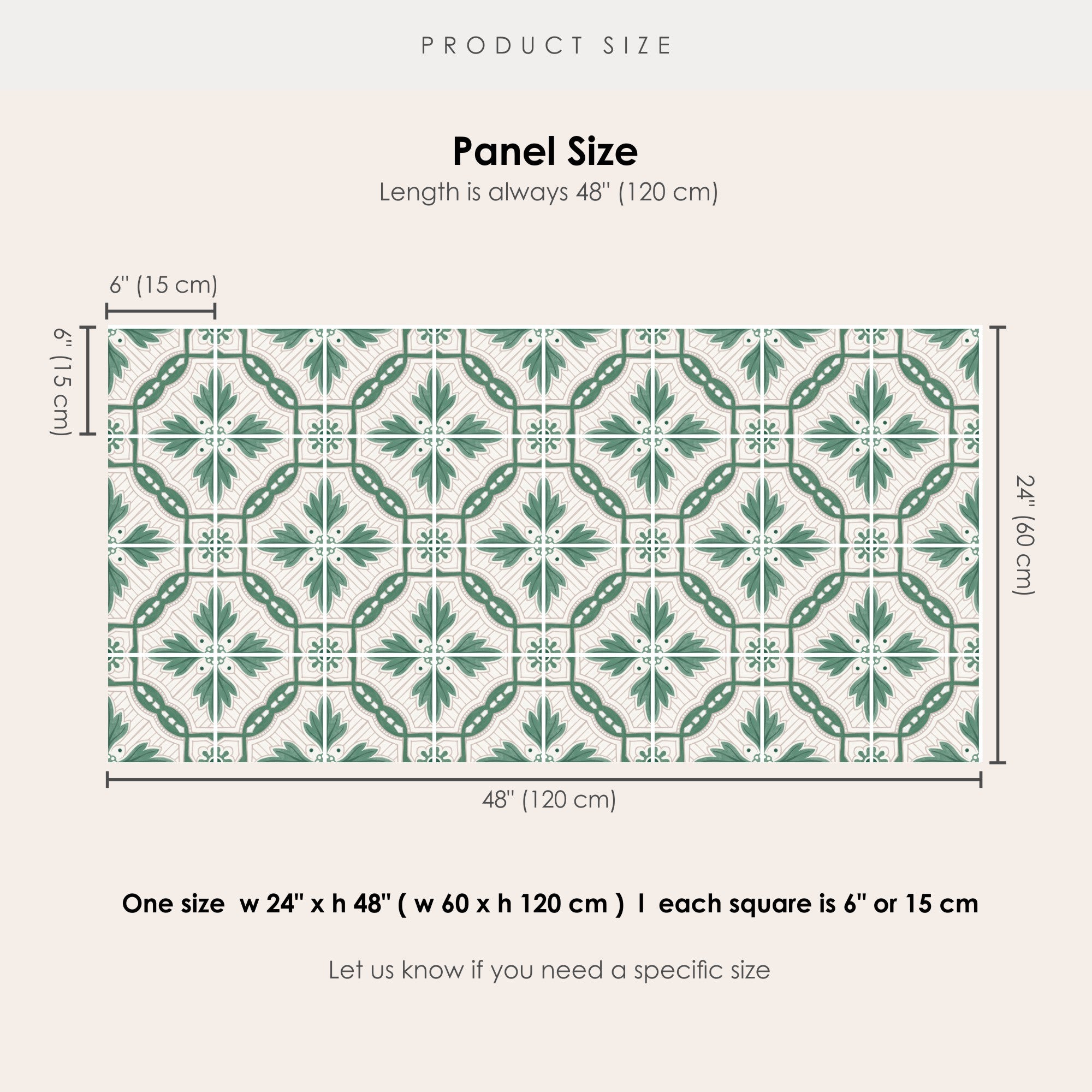 Vallarta Vinyl Tile Sticker