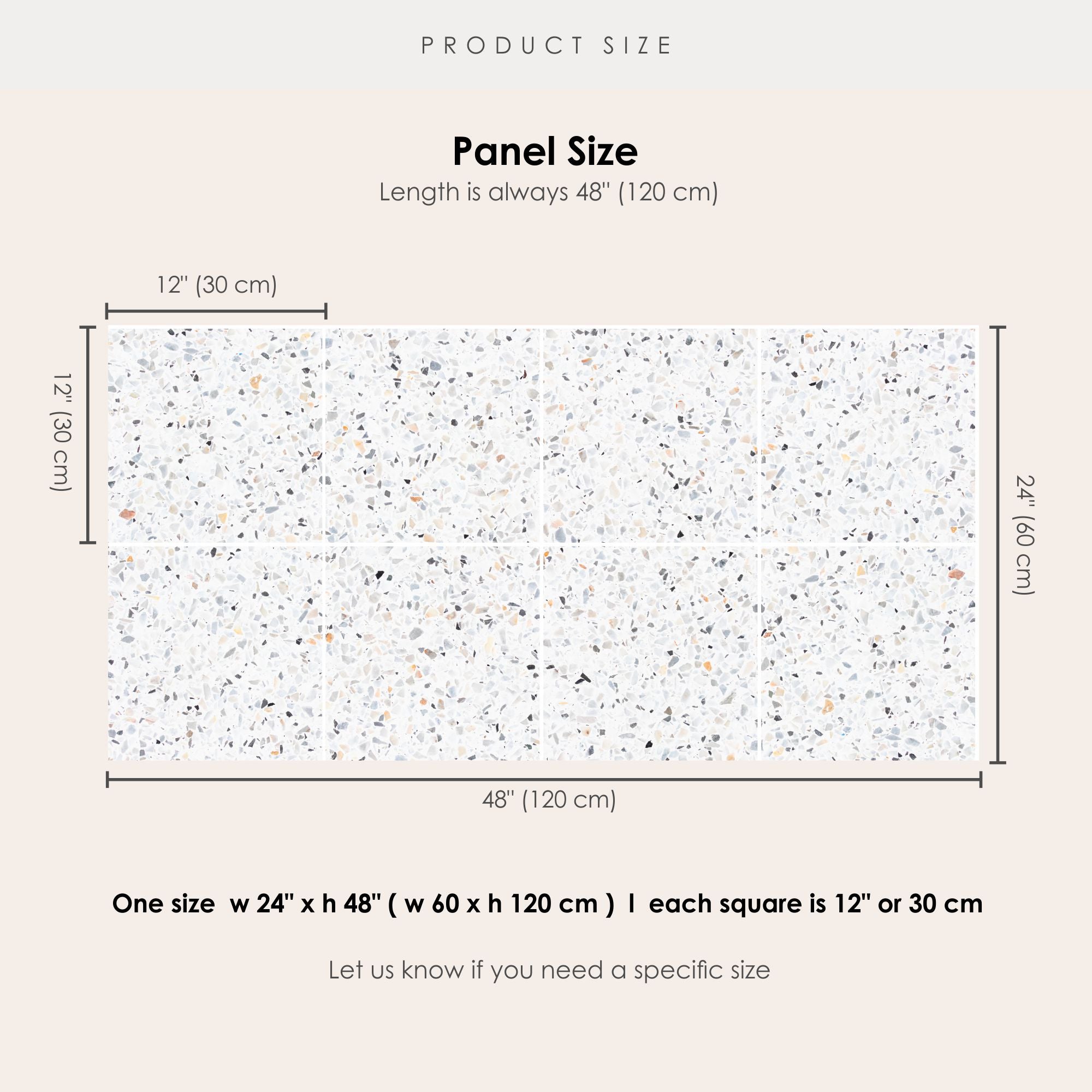 Terrazzo Beige Wallpaper