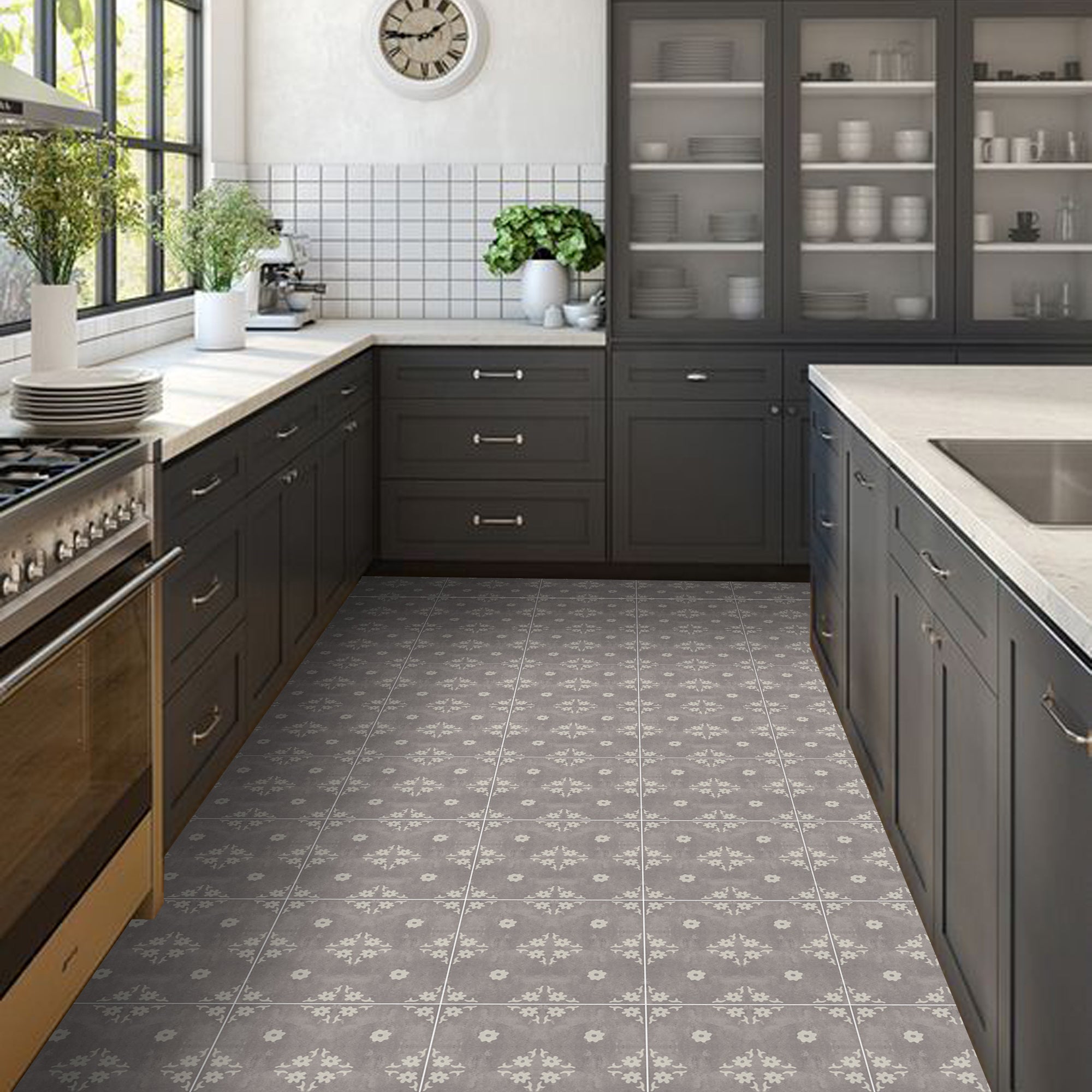 Prairie Slate Vinyl Tile Sticker