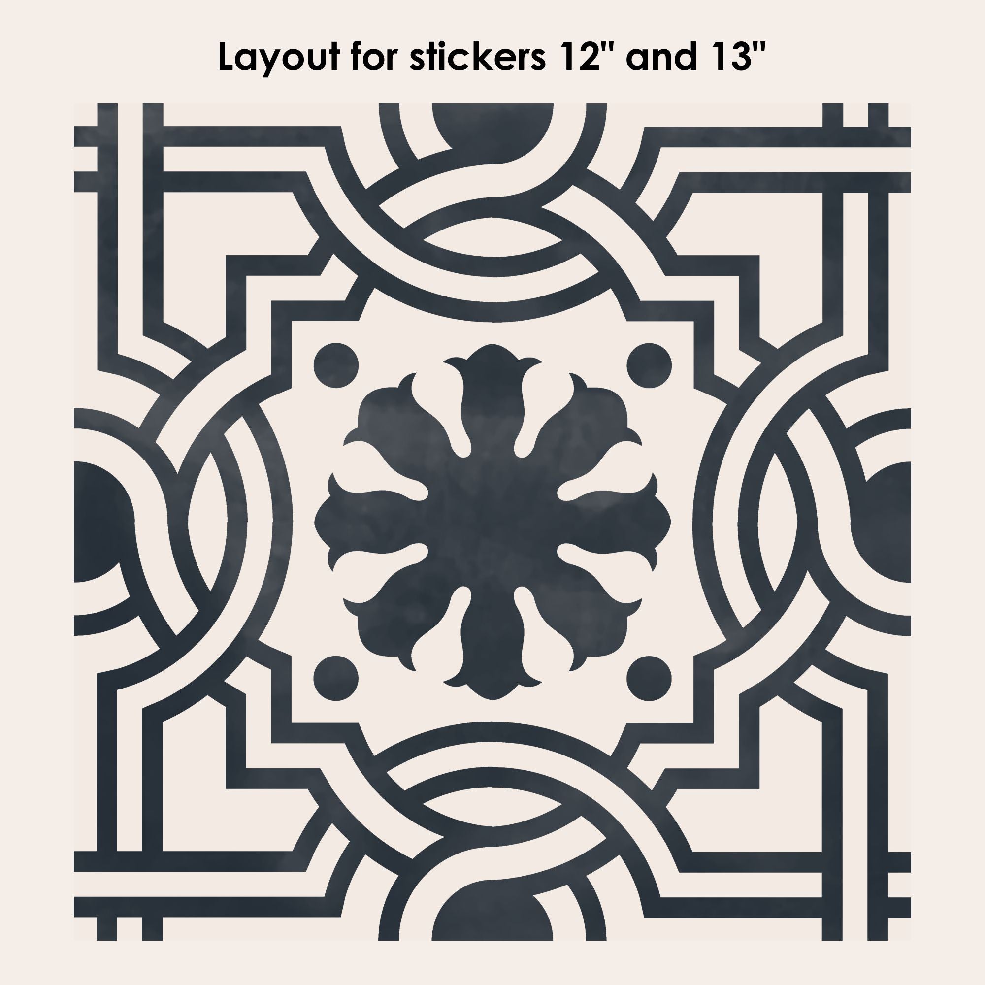 Agrigento Vinyl Tile Sticker