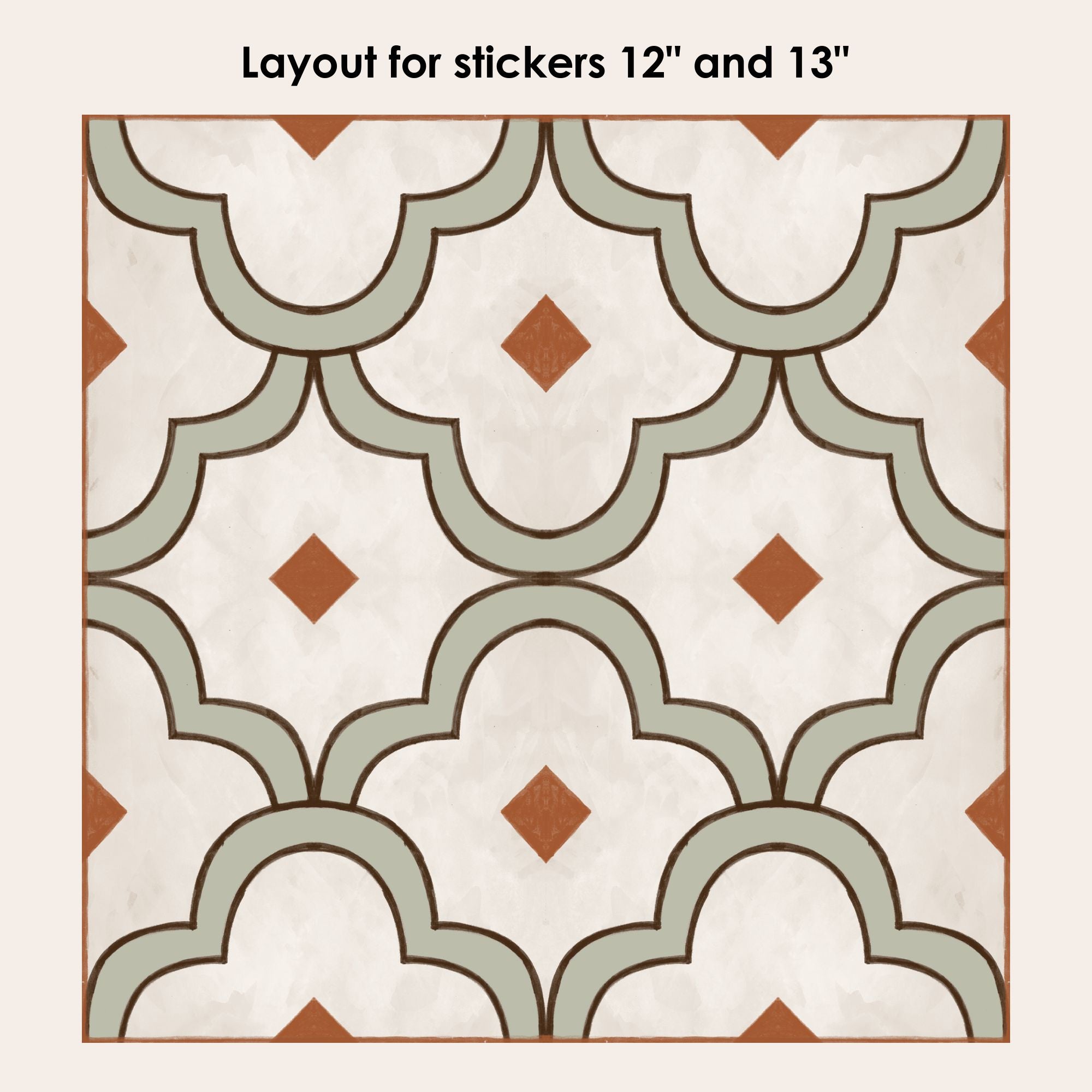 Granada Vinyl Tile Sticker