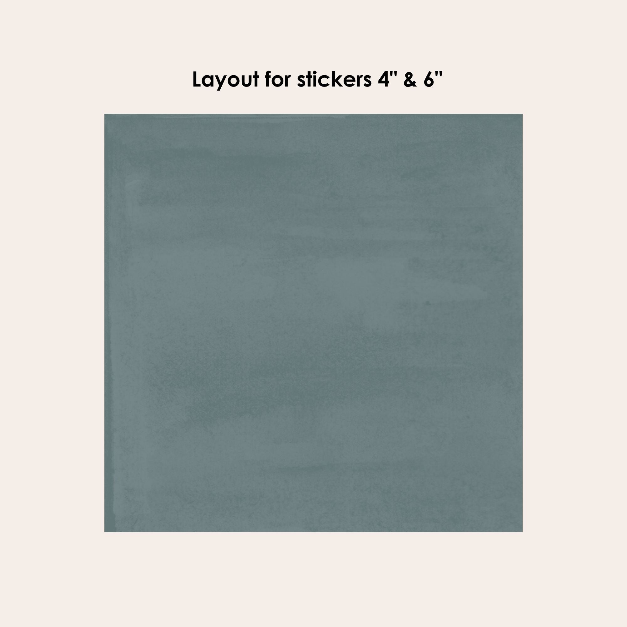 Zellige in Rainy Day Grey Tile Stickers