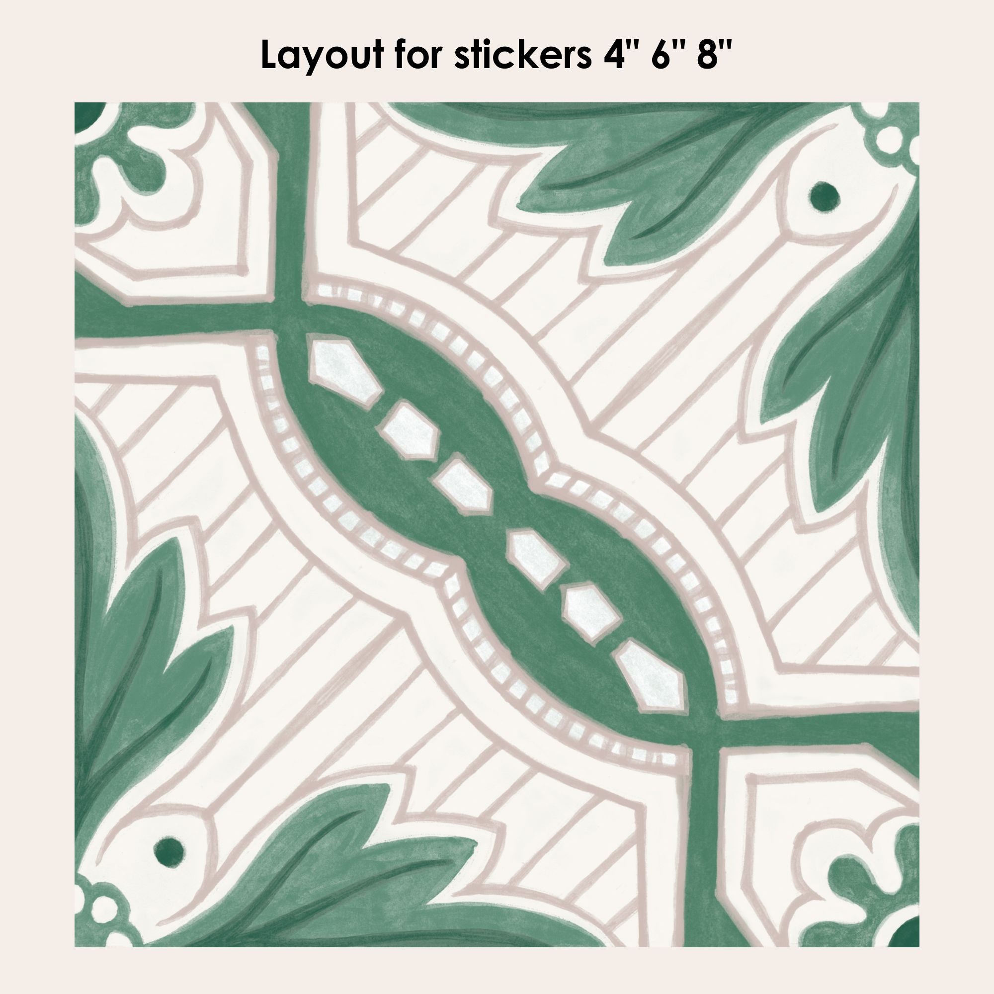 Vallarta Vinyl Tile Sticker